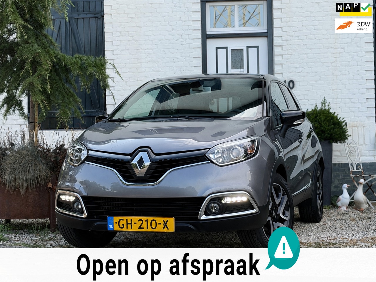 Renault Captur - 1.2 TCe Xmod|Automaat|Leder|Stoelverwarming|Clima| - AutoWereld.nl