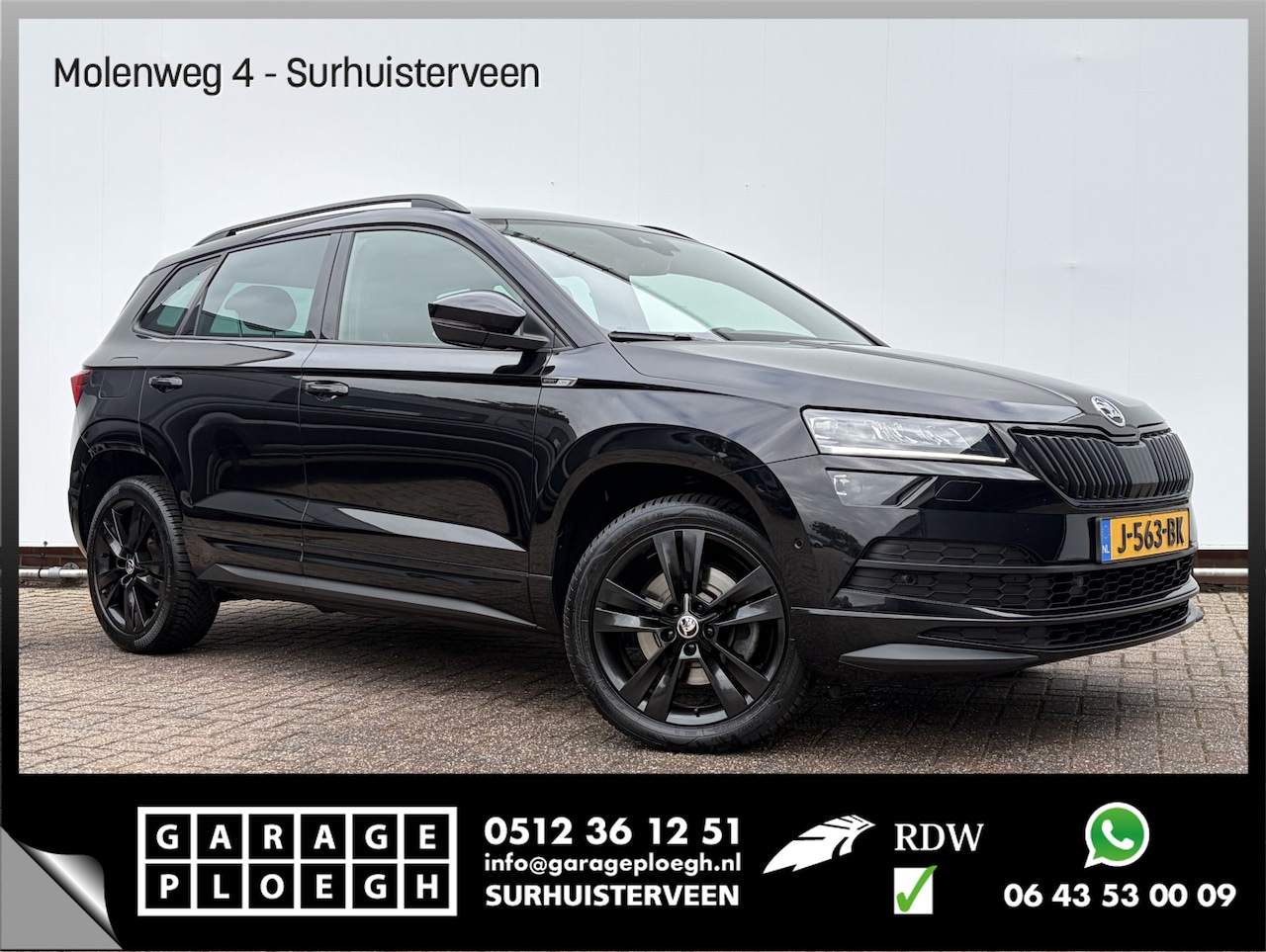 Skoda Karoq - 1.5 TSI ACT Sportline Business Trekhaak Adap.Cruise Camera Stoelverw Orig.NL Voll.Onderhou - AutoWereld.nl