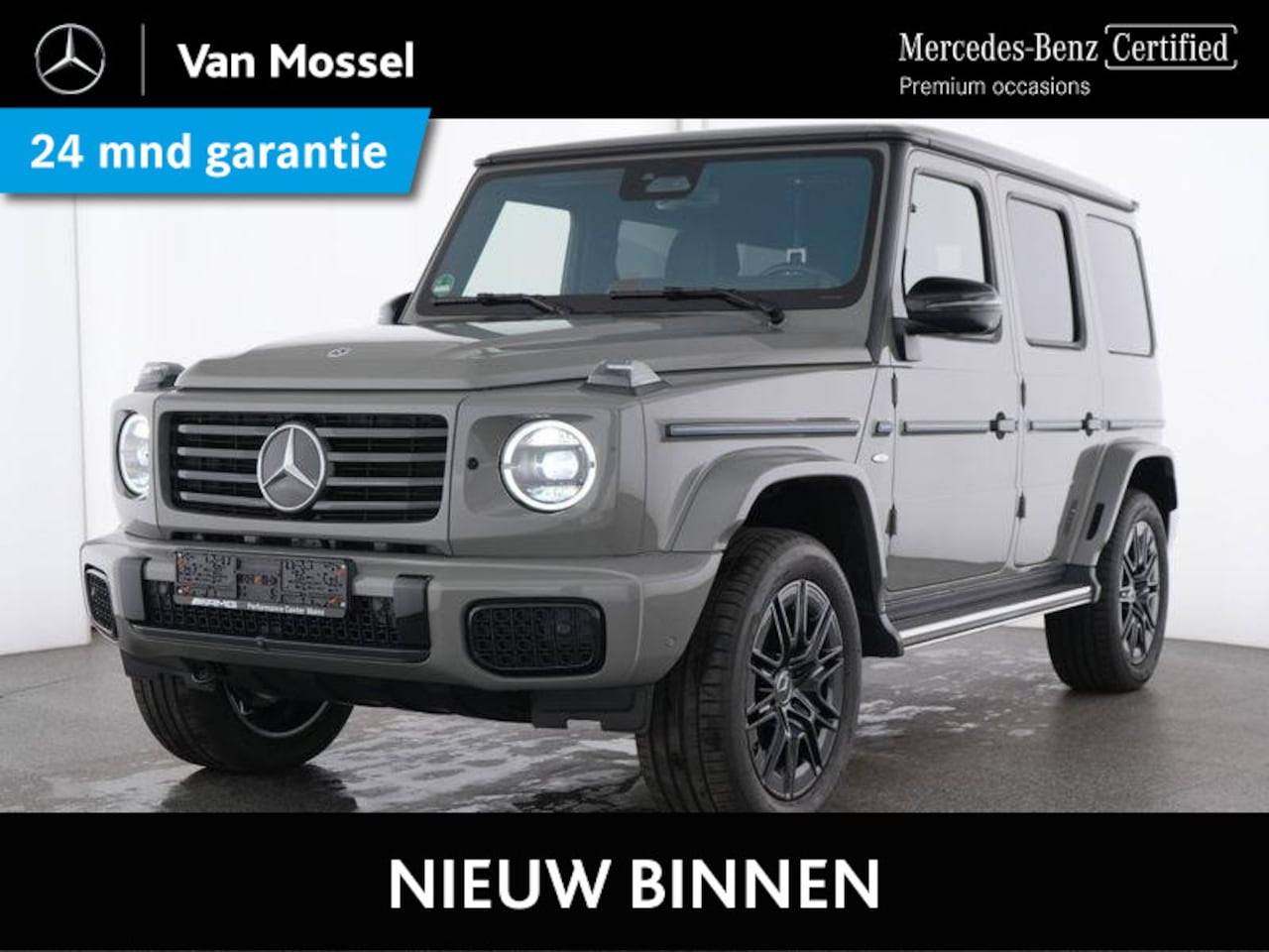 Mercedes-Benz G-klasse - 580 met EQ-Technologie Edition One 116 kWh MANUFAKTUR classicgrau /AMG pakket /Burmester 3 - AutoWereld.nl