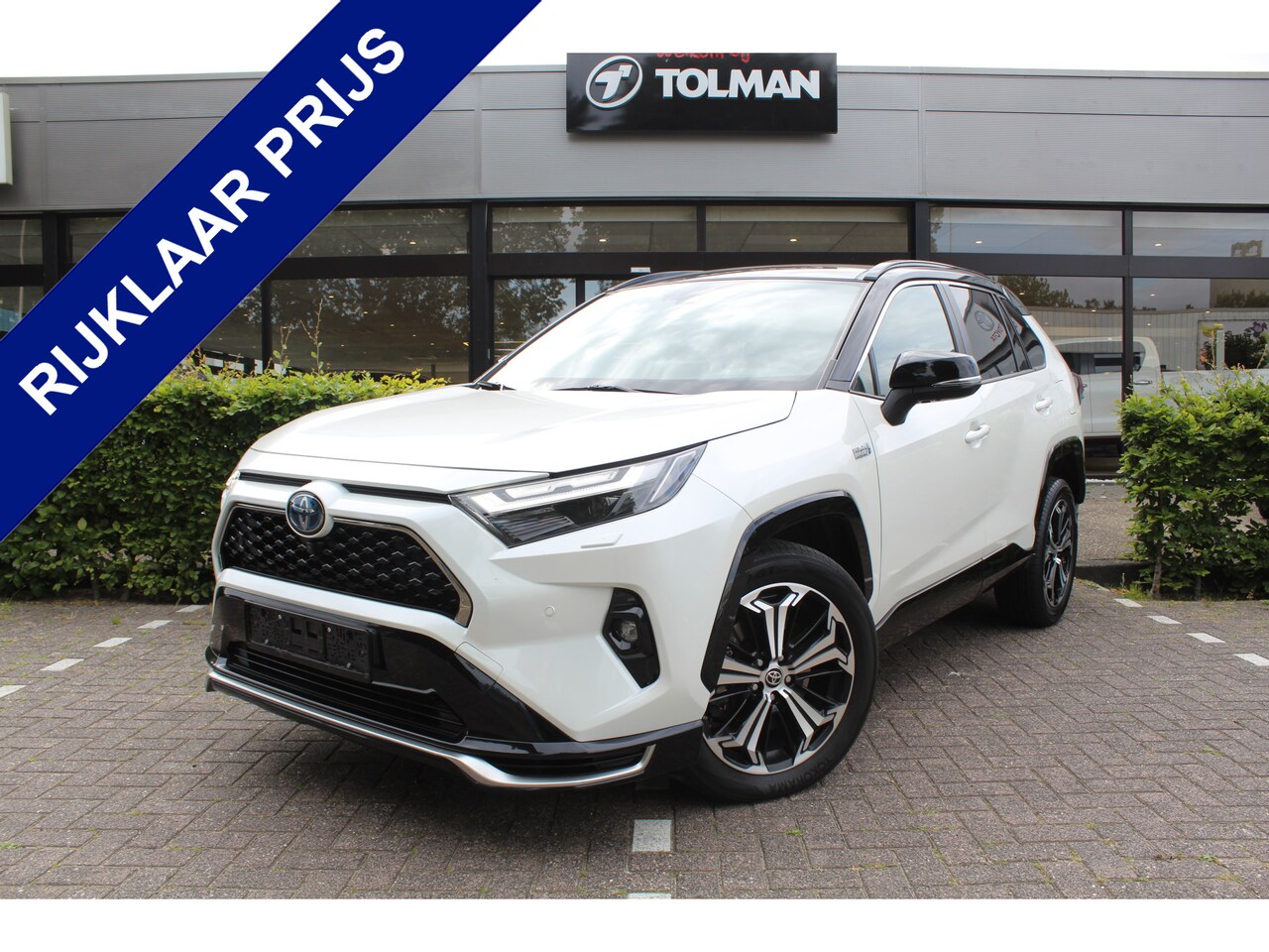 Toyota RAV4 - 2.5 Plug-in Hybrid AWD Bi-Tone Plus | Rijklaar | Panodak | Navi | JBL | HUD | Leder | Stoe - AutoWereld.nl