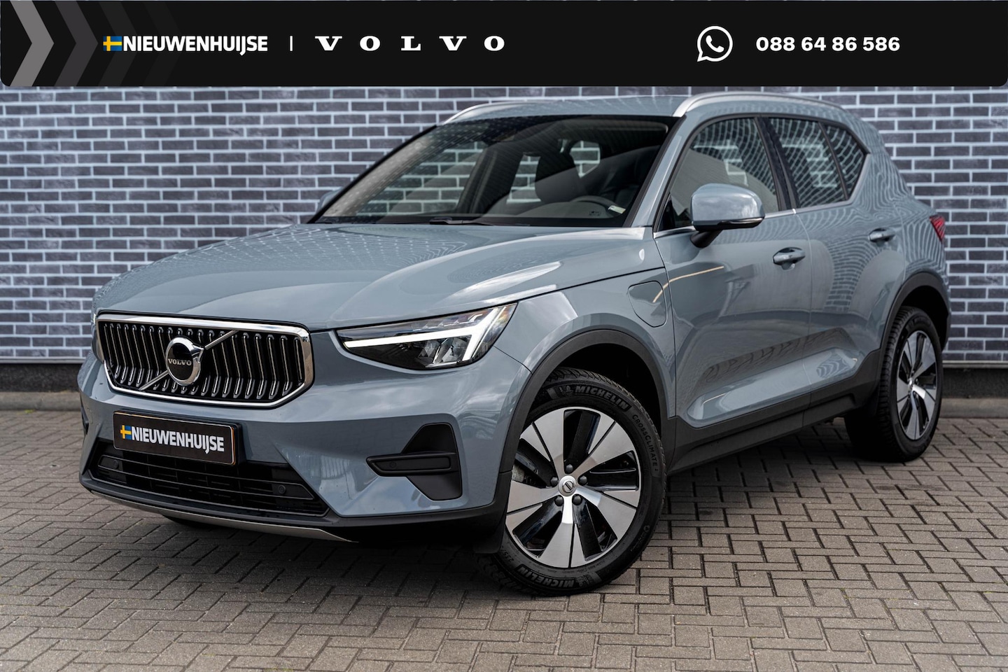 Volvo XC40 - 1.5 T4 Plug-in Hybrid Plus Bright | PHEV | Lederen Bekleding | Navigatie | Apple Carplay | - AutoWereld.nl