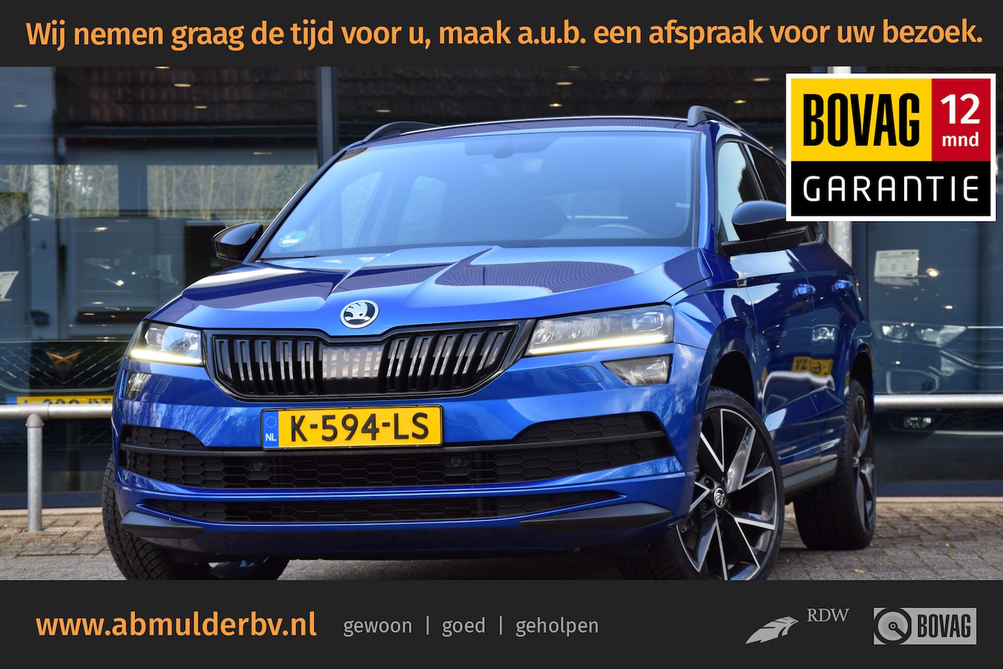 Skoda Karoq - 1.5 TSI ACT Sportline Business | Incl. BOVAG Garantie | Geen import | Trekhaak | Apple Car - AutoWereld.nl