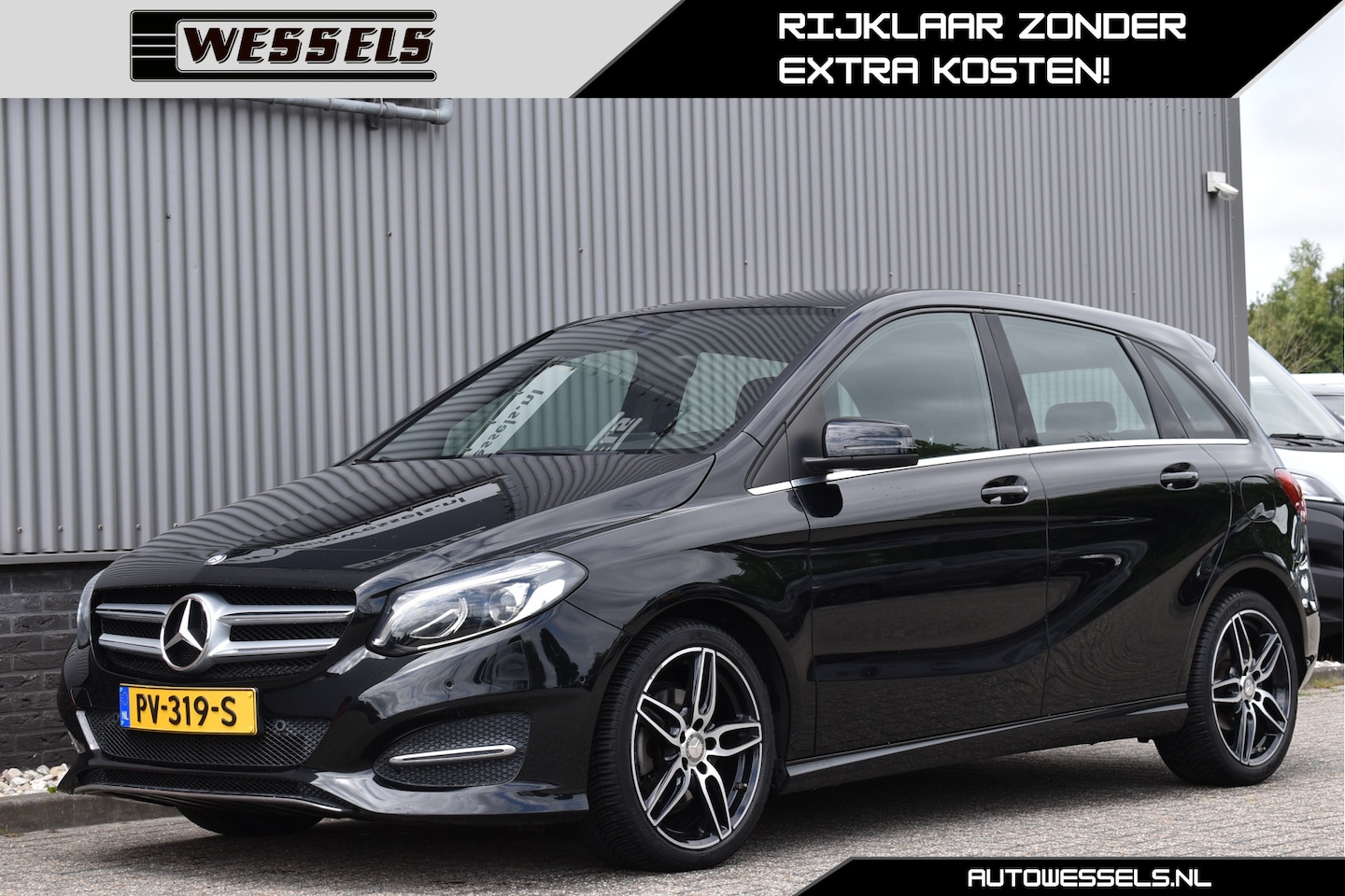 Mercedes-Benz B-klasse - 180 Ambition AMG NL-auto, N.A.P, 2e eigenaar, LED - AutoWereld.nl