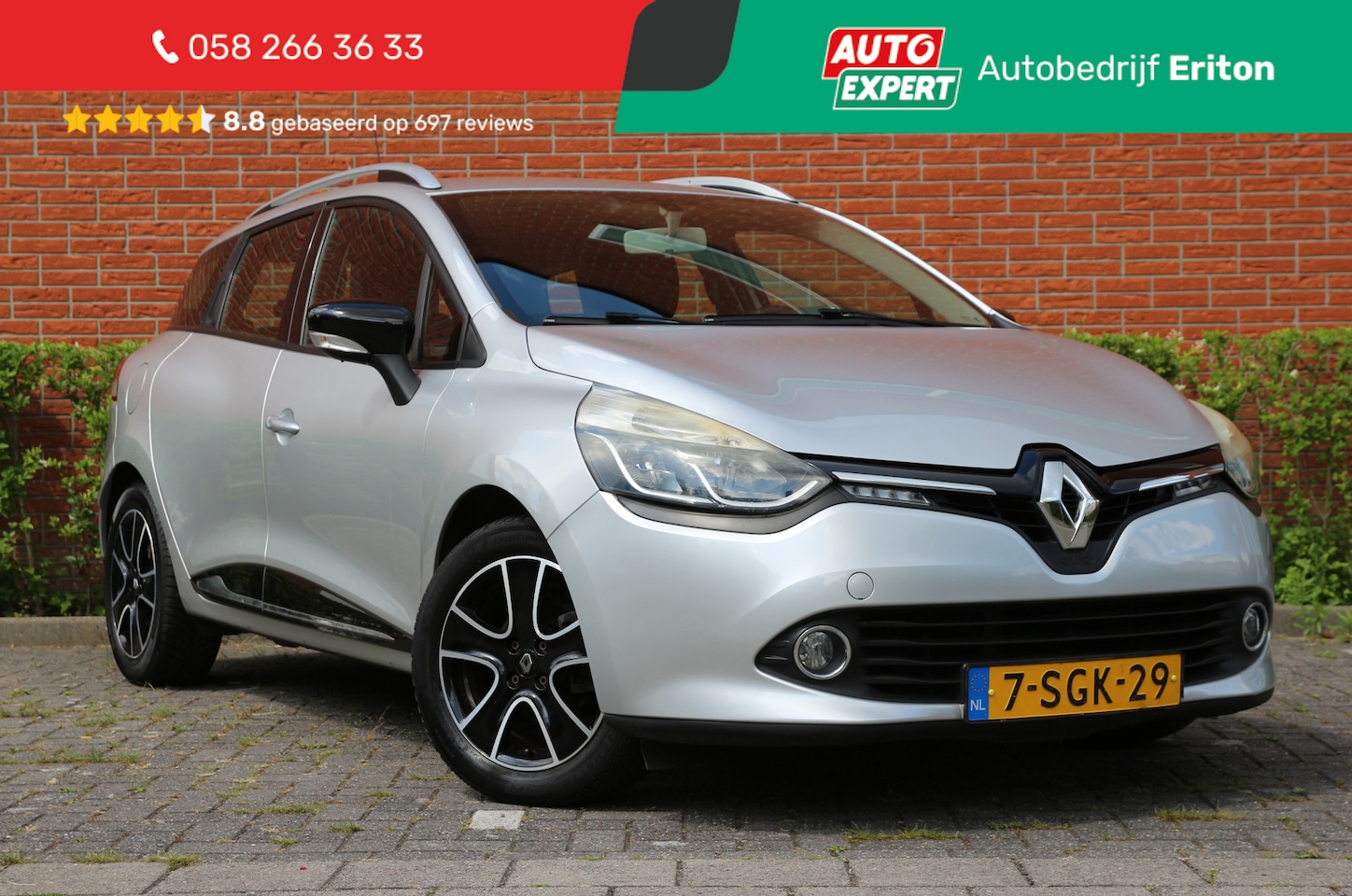 Renault Clio Estate - 0.9 TCe 90pk Expression | NL-auto | Navigatie | Cruise control | Airco | Elek. ramen | Cen - AutoWereld.nl