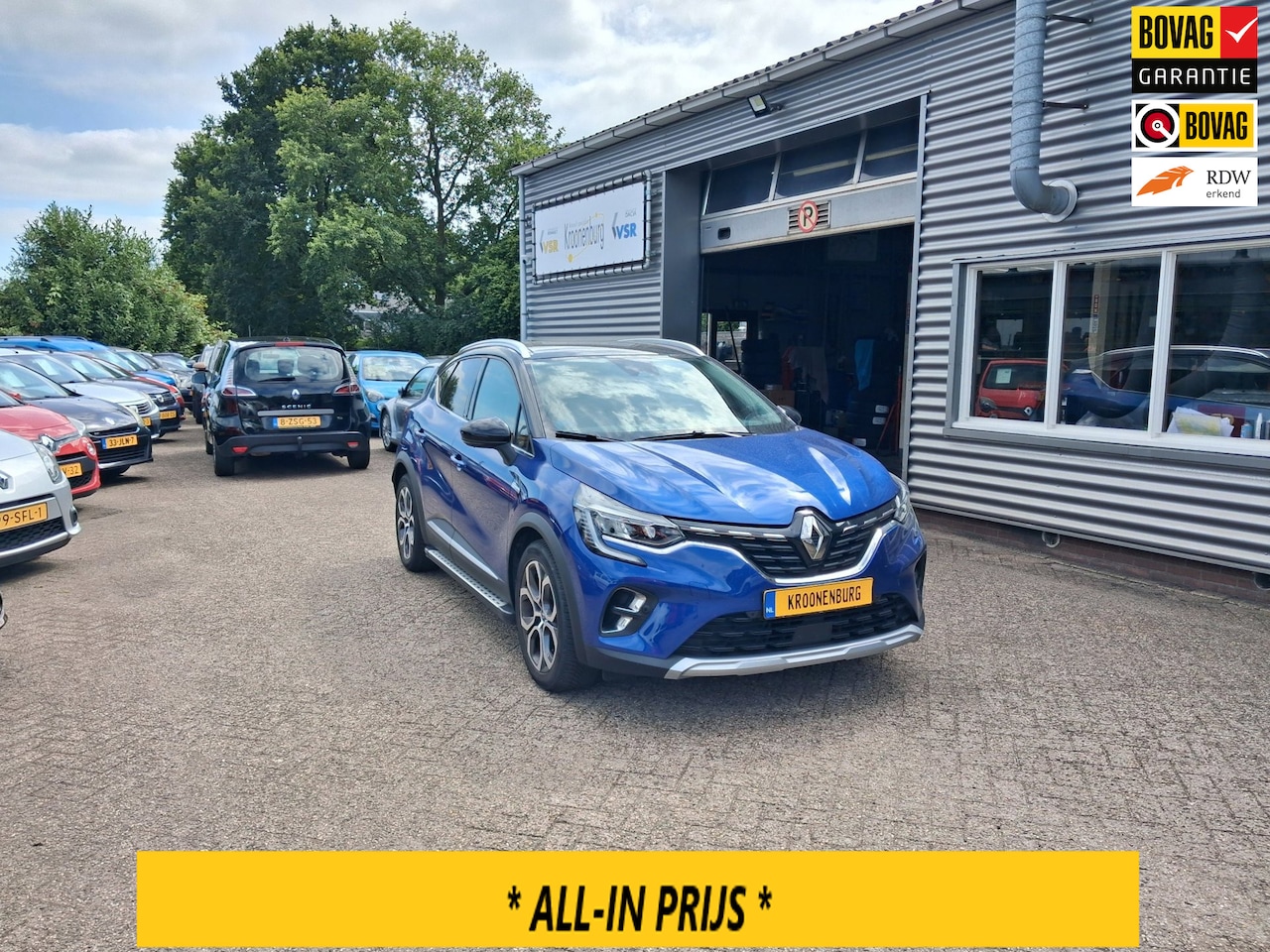 Renault Captur - 1.6 E-Tech Plug-in Hybrid 160 Intens Bose 22000km! trekhaak ALLINPRIJS - AutoWereld.nl