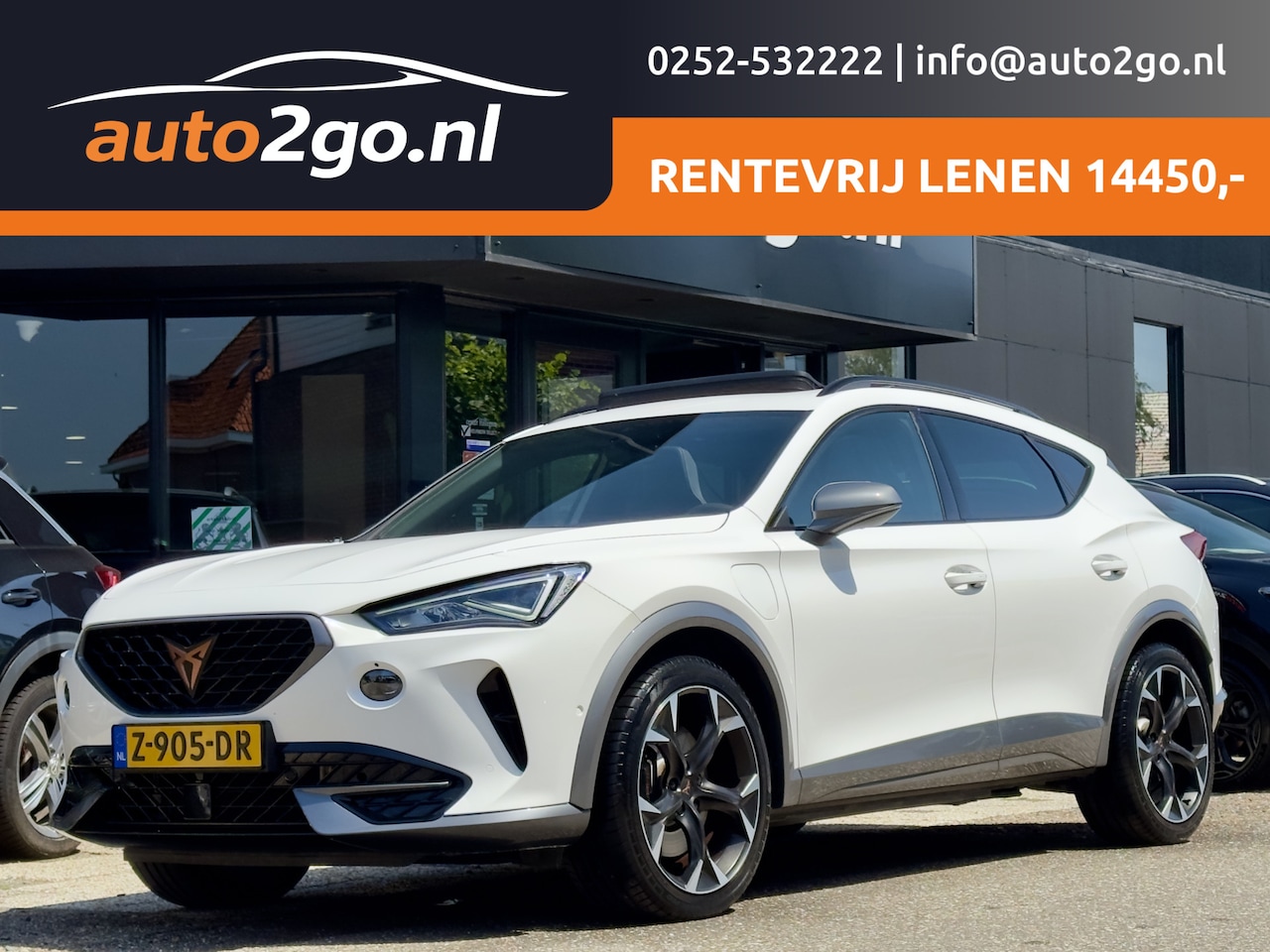 CUPRA Formentor - 1.4 e-Hybrid VZ AUT6 COPPER EDITION 245PK 30d.KM PANODAK LEDER NAVI CAMERA DIGI-DASH APPLE - AutoWereld.nl