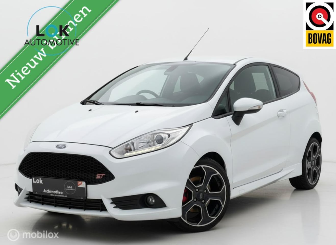 Ford Fiesta - 1.6 ST200 LED|AIRCO|STOELVERW|200PK|LEDER - AutoWereld.nl