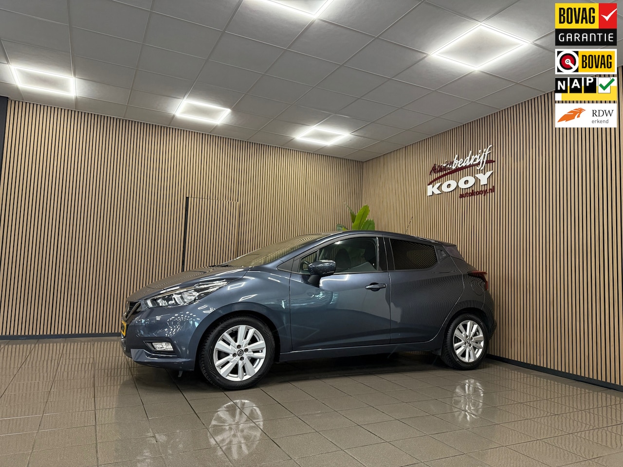 Nissan Micra - 1.0 IG-T N-Connecta * Automaat / Navigatie / Camera / LM Velgen / NL Auto * - AutoWereld.nl