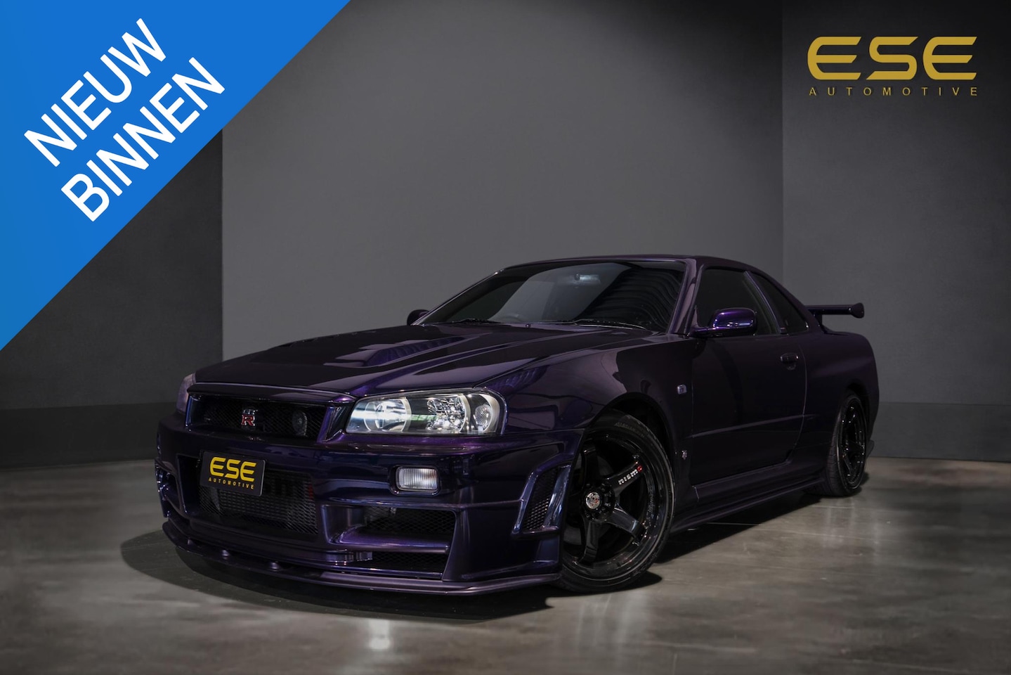 Nissan GT-R - Skyline R34 GTR V-spec Midnight Purple II - AutoWereld.nl
