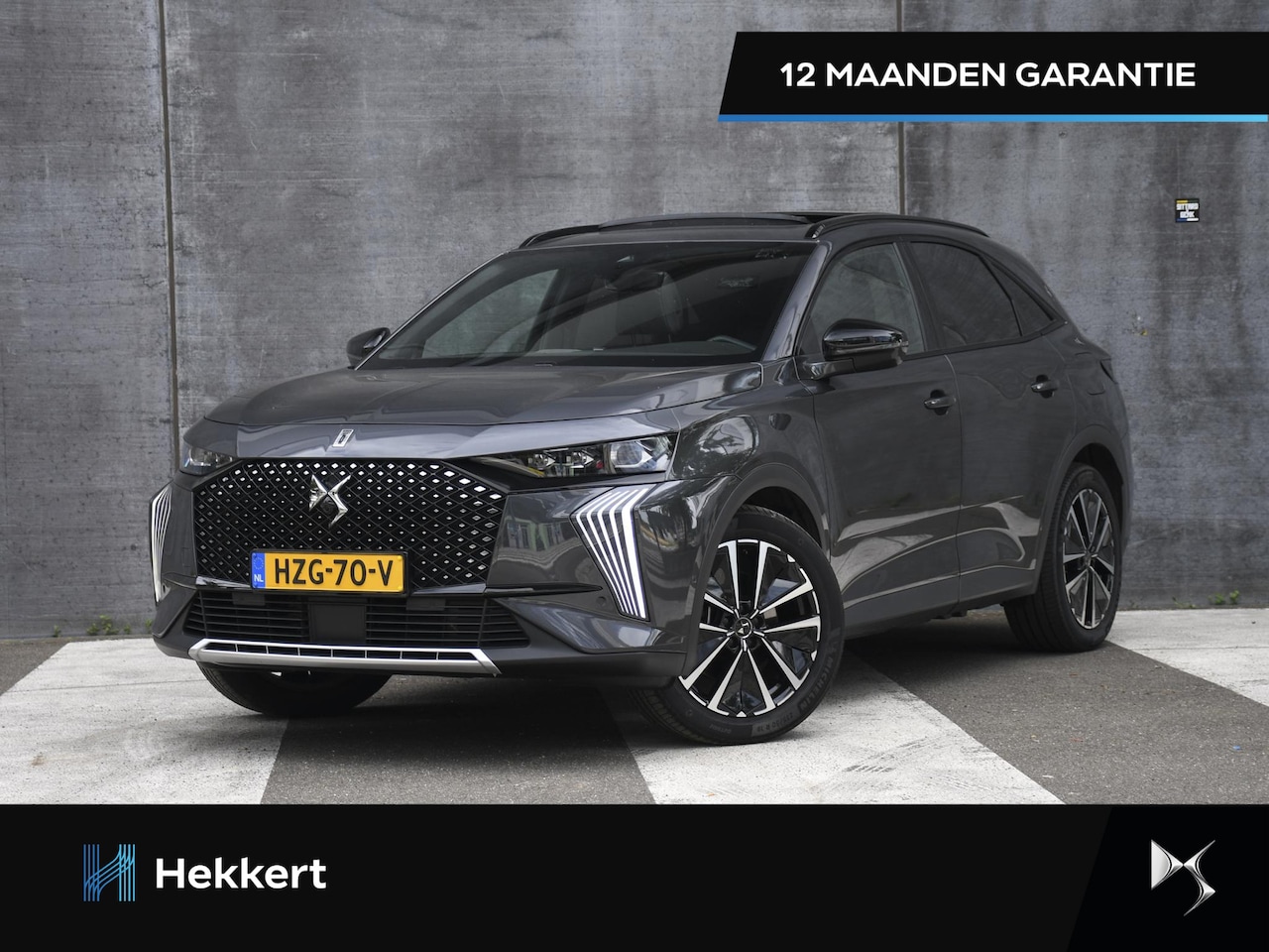 DS 7 - Pallas 1.6 PHEV 4x4 300pk Automaat PANO | LEDER | 360° CAM. | FOCAL | ADAPT. CC | 19''LM | - AutoWereld.nl
