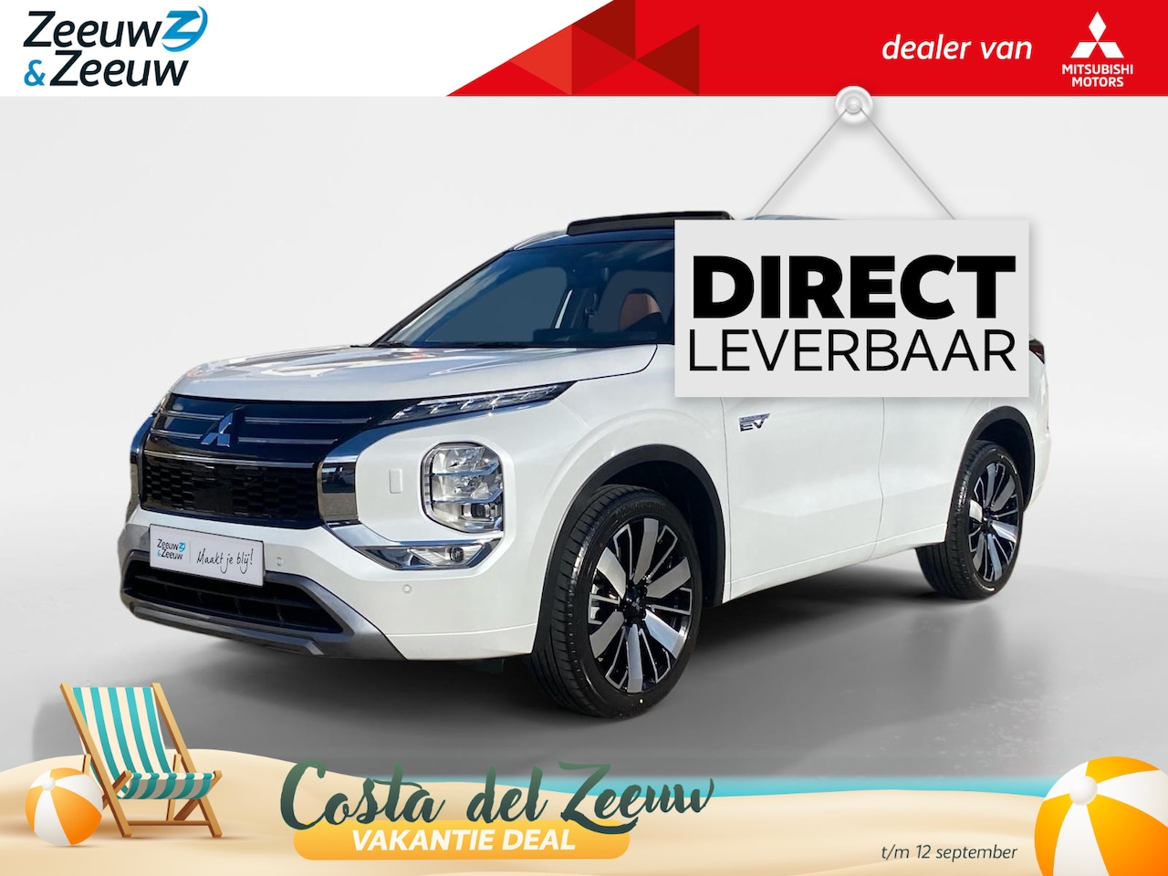 Mitsubishi Outlander - 2.4 PHEV Instyle+ | 5000 EURO KORTING | NU DIRECT LEVEBAAR | 8 JAAR GARANTIE | - AutoWereld.nl
