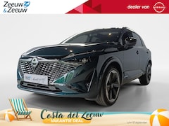 Nissan Qashqai - 1.3 MHEV Xtronic N-Design |1800kg trekgewicht|Coldpack|Panoramisch dak|Camera rondomzicht|
