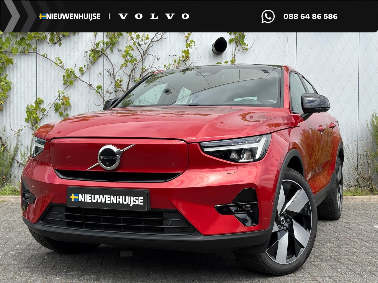 Volvo C40 - Recharge Ultimate 69 kWh | Adaptieve Cruise Control | Panoramadak | 20" Velgen | 360° Park - AutoWereld.nl