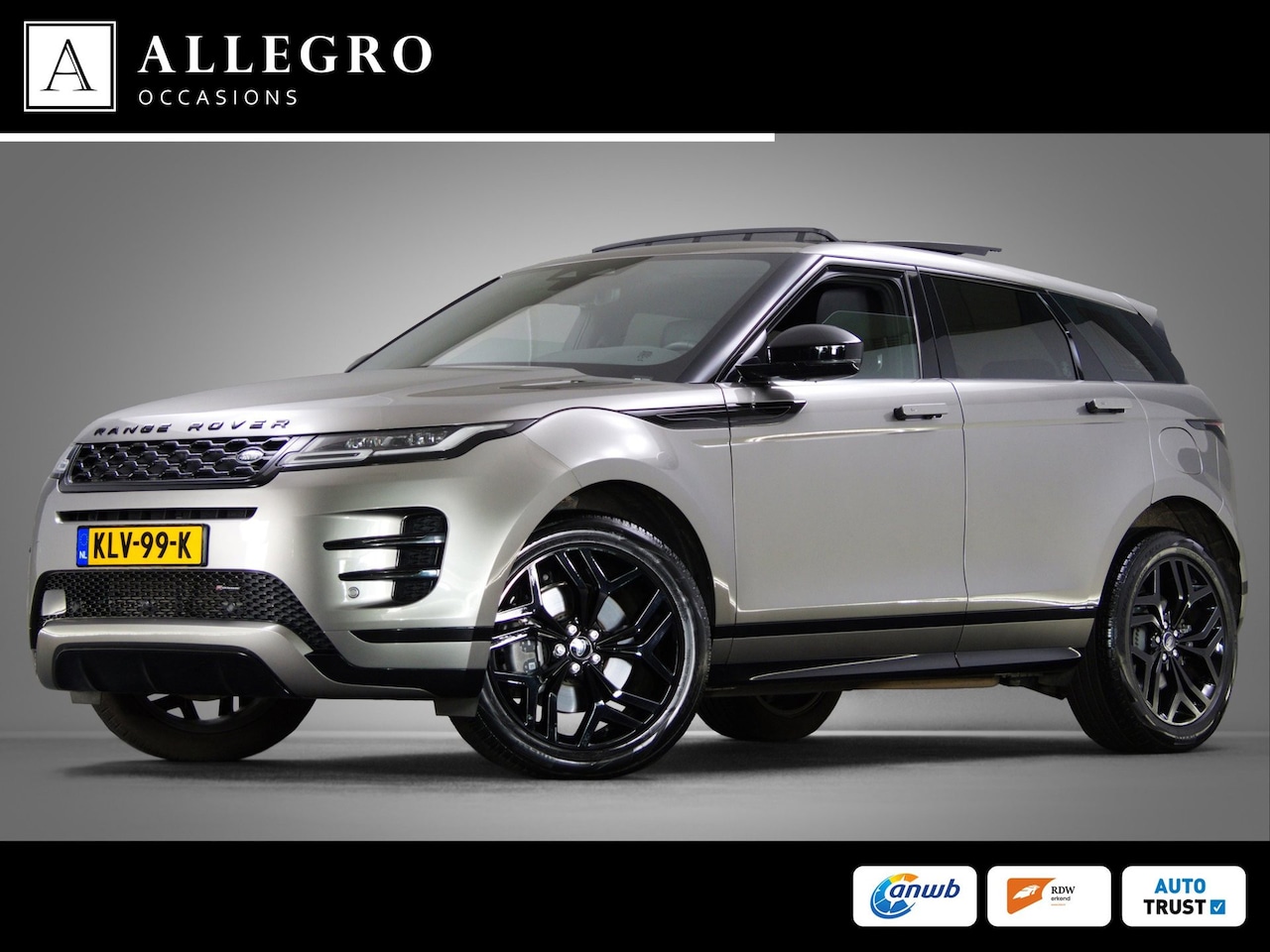 Land Rover Range Rover Evoque - 1.5 P300e PHEV AWD R-Dynamic HSE (PANO, ADAPTIVE CRUISE, STOELVERWARMING, MERIDIAN, APPLE - AutoWereld.nl