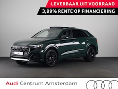 Audi Q8 - Pro Line S 55 TFSI e 394 pk | Midnight emerald green | Glazen panoramadak | Bang & Olufsen