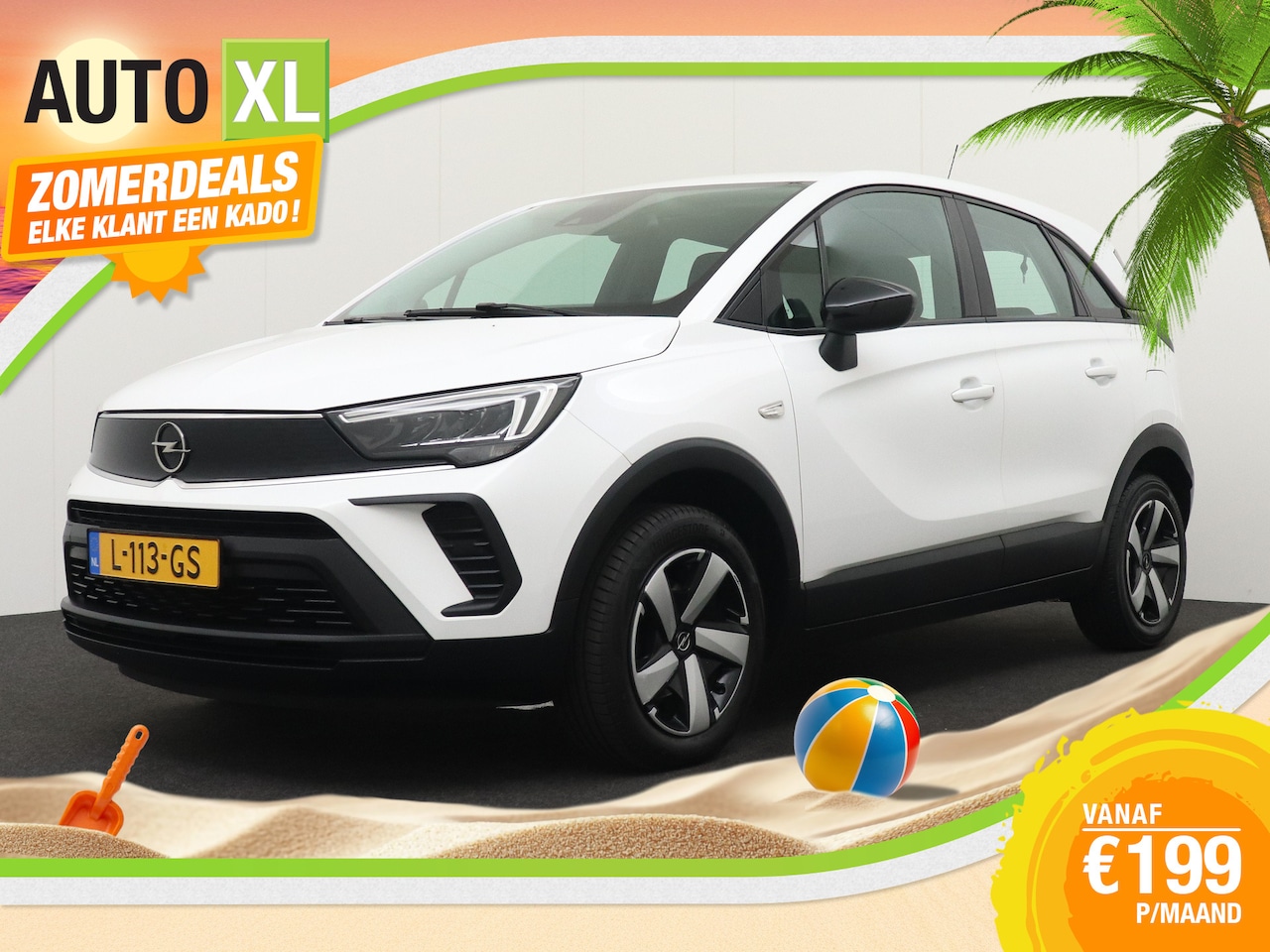 Opel Crossland - 1.2 111 PK Turbo Edition Facelift Carplay LED Cruise - AutoWereld.nl