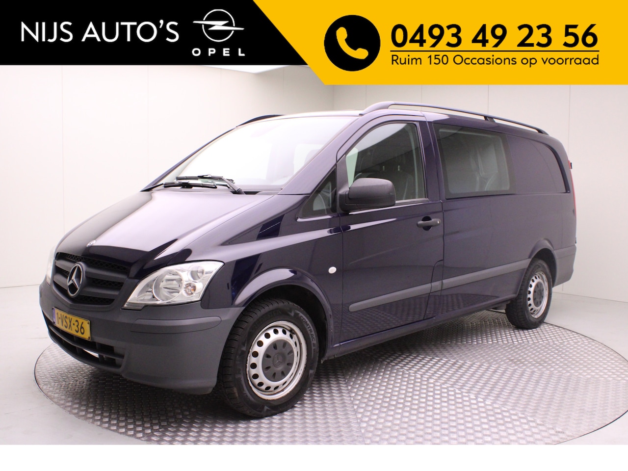 Mercedes-Benz Vito - 110 CDI 320 Lang DC Luxe | trekhaak | airco | navigatie | leder - AutoWereld.nl
