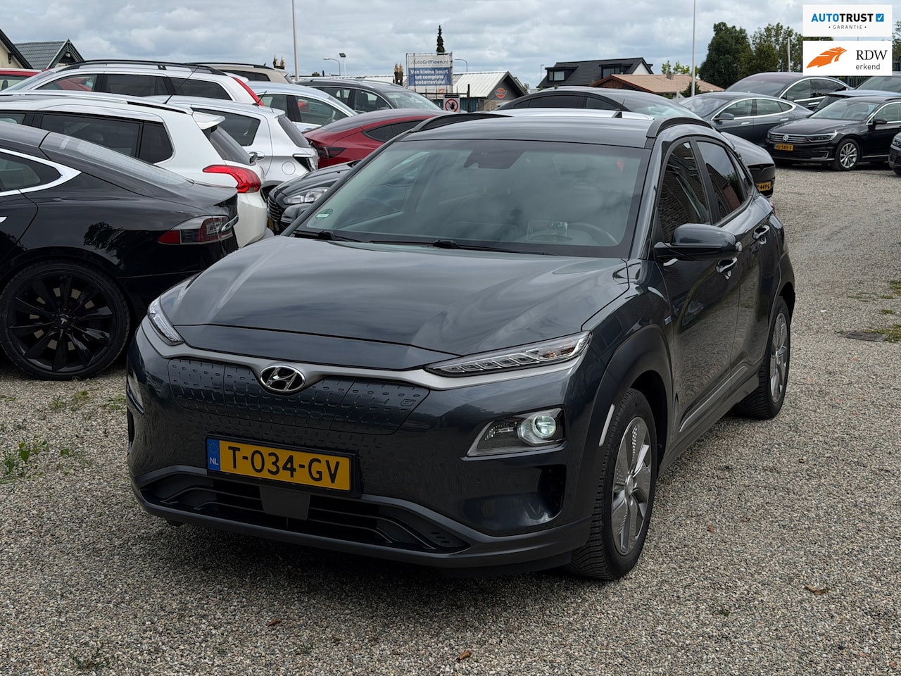 Hyundai Kona Electric - EV Fashion Sky 64 kWh 500+ Bereik VolOptie StoelKoeling Verwarming ACC Lane Assist Leer Ne - AutoWereld.nl