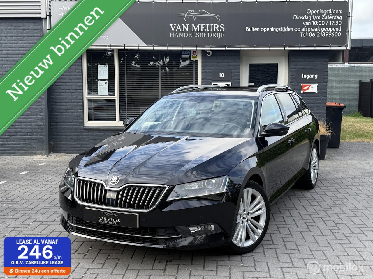 Skoda Superb Combi - 1.6 TDI Greenline Business 1.6 TDI Greenline Business, navigatie, xenon, cruise control, apk 03-2027 - AutoWereld.nl