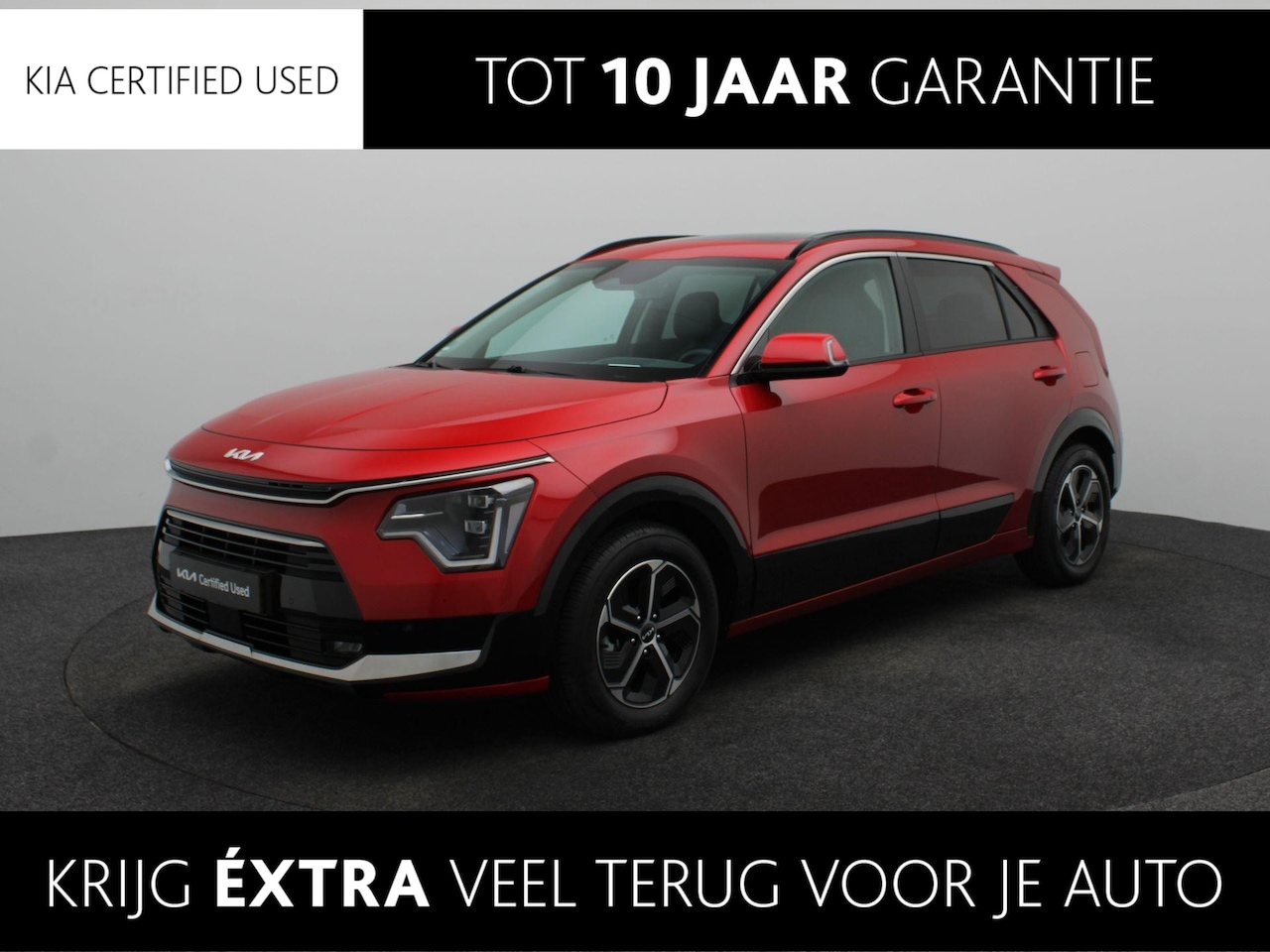 Kia Niro - 1.6 GDi Hybrid DynamicPlusLine | Clima | Opendak | Stoel verwarming | Trekhaak | - AutoWereld.nl