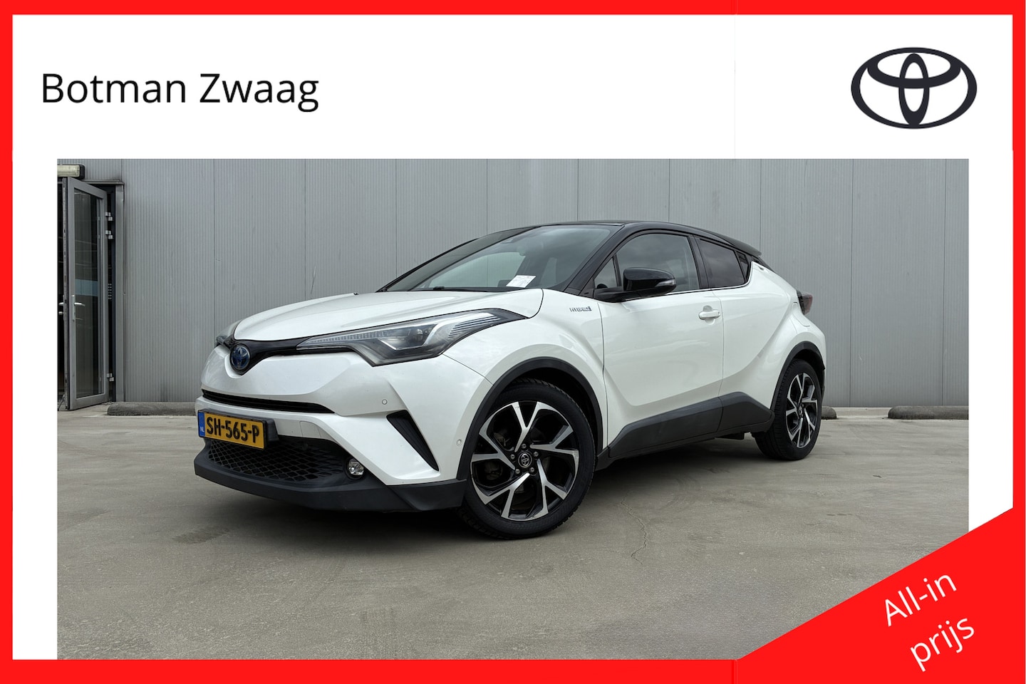 Toyota C-HR - 1.8 Hybrid Bi-Tone Plus | Trekhaak - AutoWereld.nl
