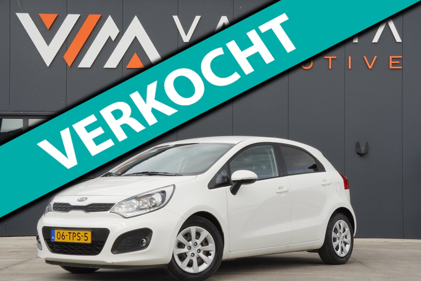 Kia Rio - 1.2 CVVT Plus Pack 2012 5 Deurs Airco Stuurbediening - AutoWereld.nl