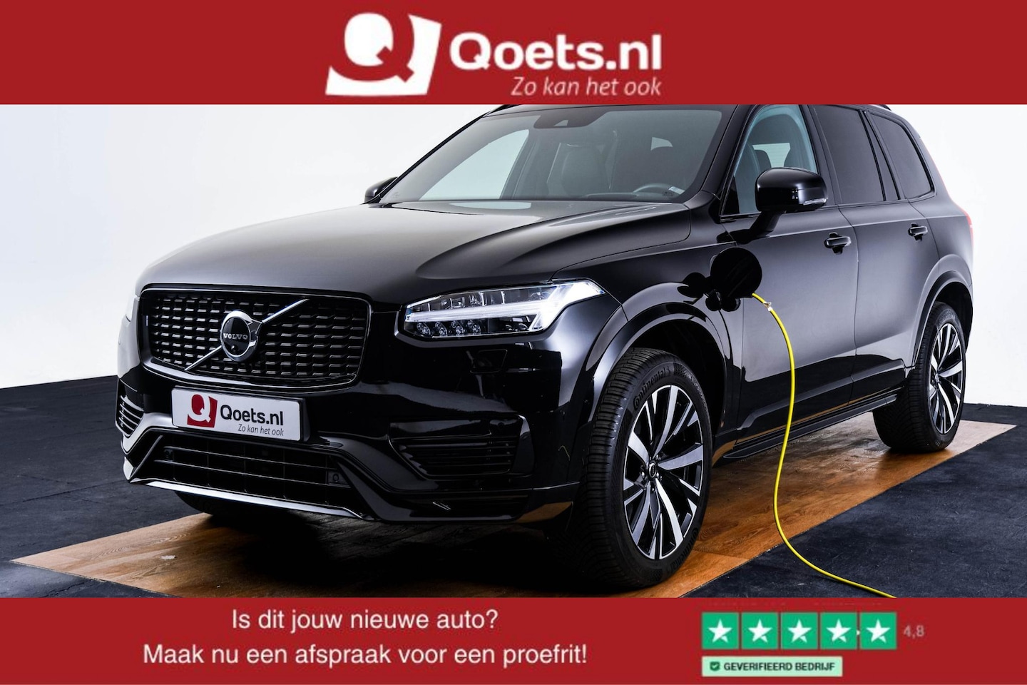 Volvo XC90 - 2.0 T8 Recharge AWD R-Design Panoramadak - Trekhaak - Head-up - Adaptive Cruise Control - - AutoWereld.nl
