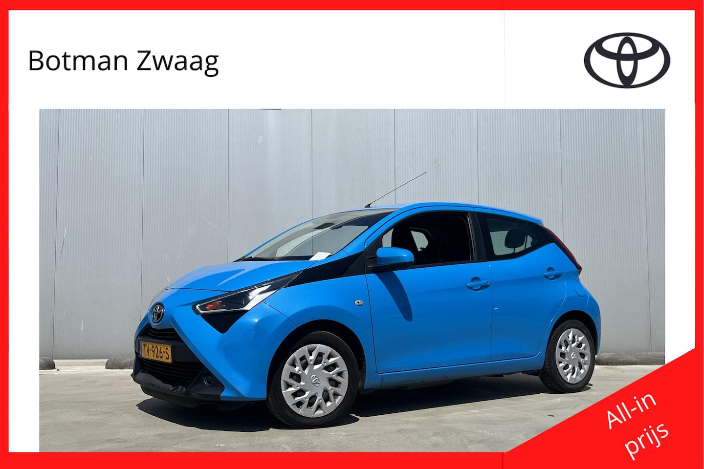 Toyota Aygo - 1.0 VVT-i x-play | Trekhaak | 1e eigenaar - AutoWereld.nl