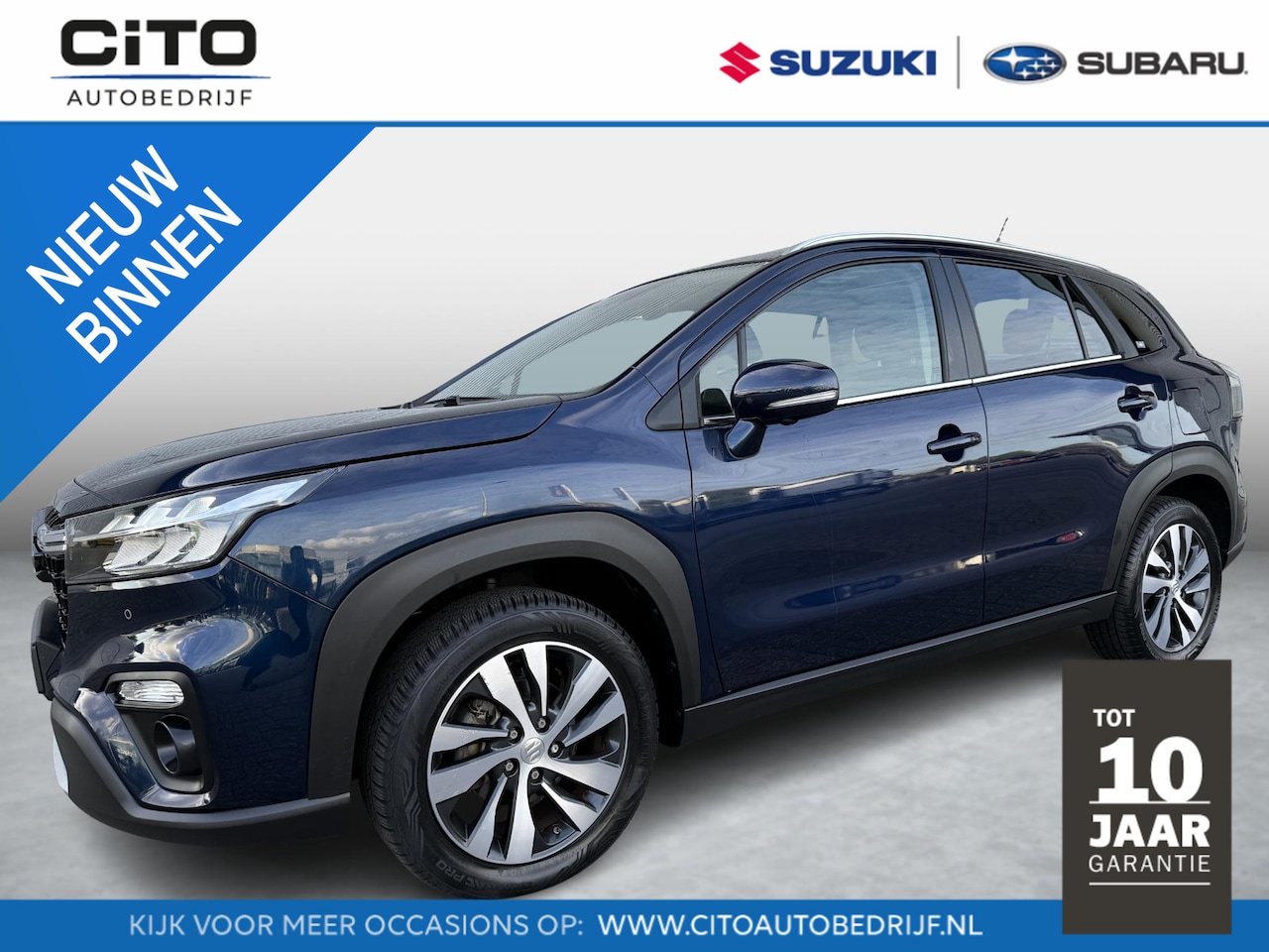 Suzuki S-Cross - 1.4 Boosterjet Style Smart Hybrid | NL Auto |  360 Camera | Climate Control | Zeer lage km - AutoWereld.nl