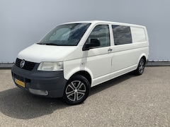 Volkswagen Transporter - Marge 2.5 TDI 340 Trendline Dub Cab 6 Pers Airco Cruise Trekhaak 2500 kg Alu Velg L.V Veer