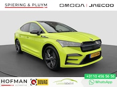 Skoda Enyaq Coupé iV - 80 RS | PANO | HUD | Dhoek | Stuur-Stoelverw | Keyless