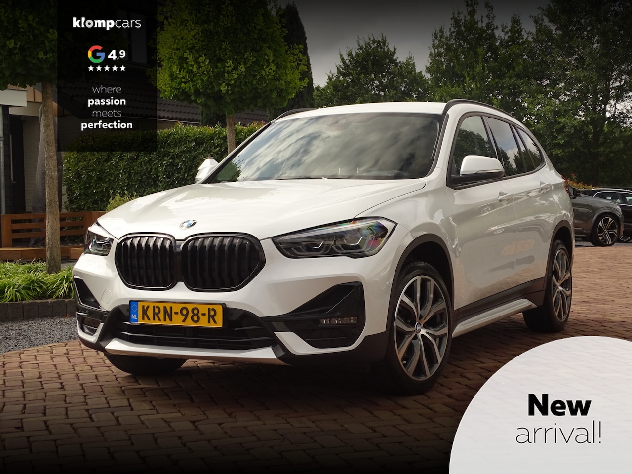 BMW X1 - sDrive18i | Handbak | Uniek | PearlWeiss | Leer | Nav | All-black! | Privacy glass - AutoWereld.nl