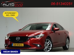 Mazda 6 - 6 2.2D SkyActiv-D 150 Skylease GT NL AUTO LEER BOSE APPLE CLIMA CRUISE TREKHAAK etc