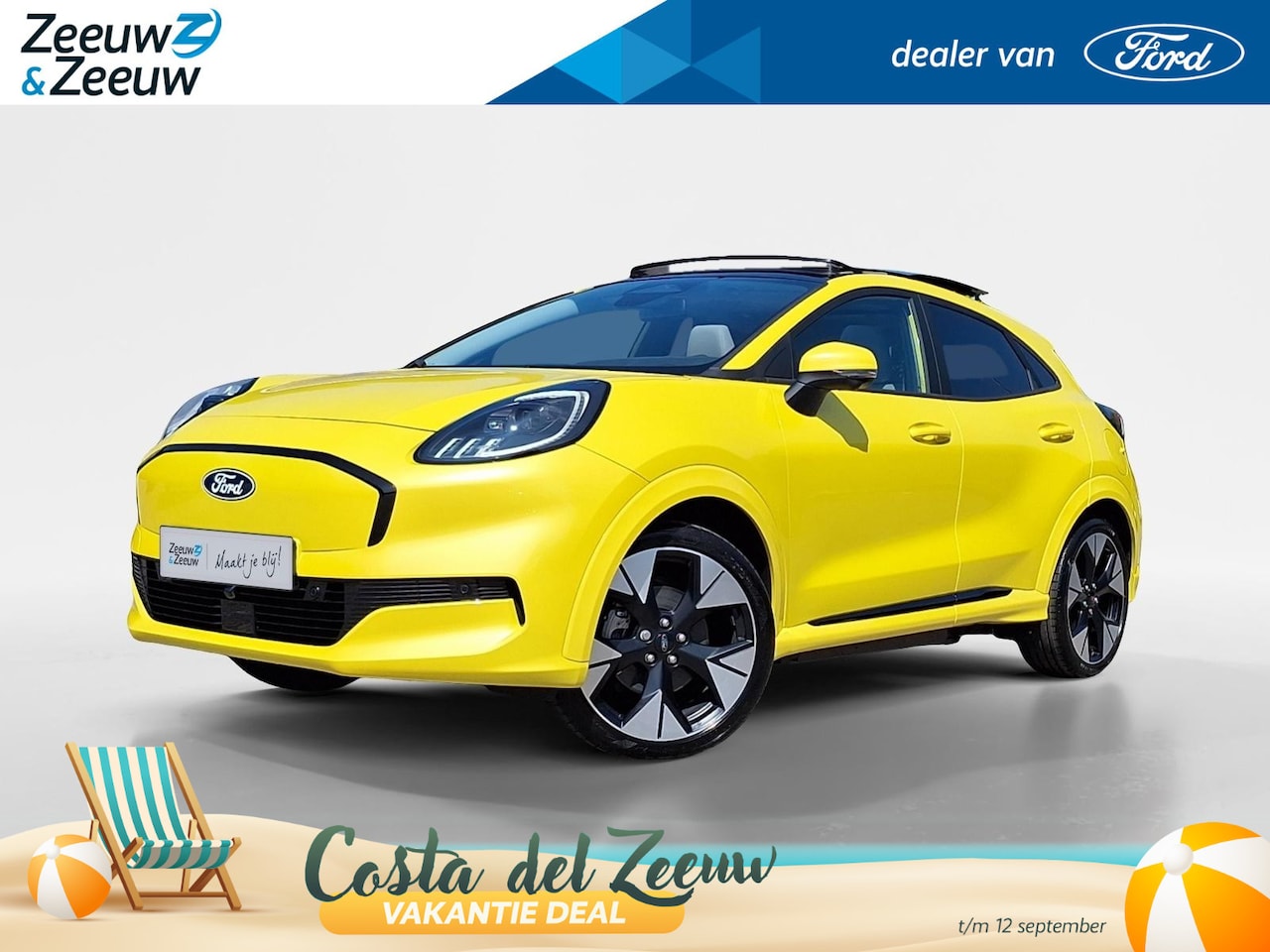 Ford Puma Gen-E - Premium 46,8 kWh | Winterpack | Driver assistancepack | 19" Lichtmetaal | Panoramadak | Ma - AutoWereld.nl