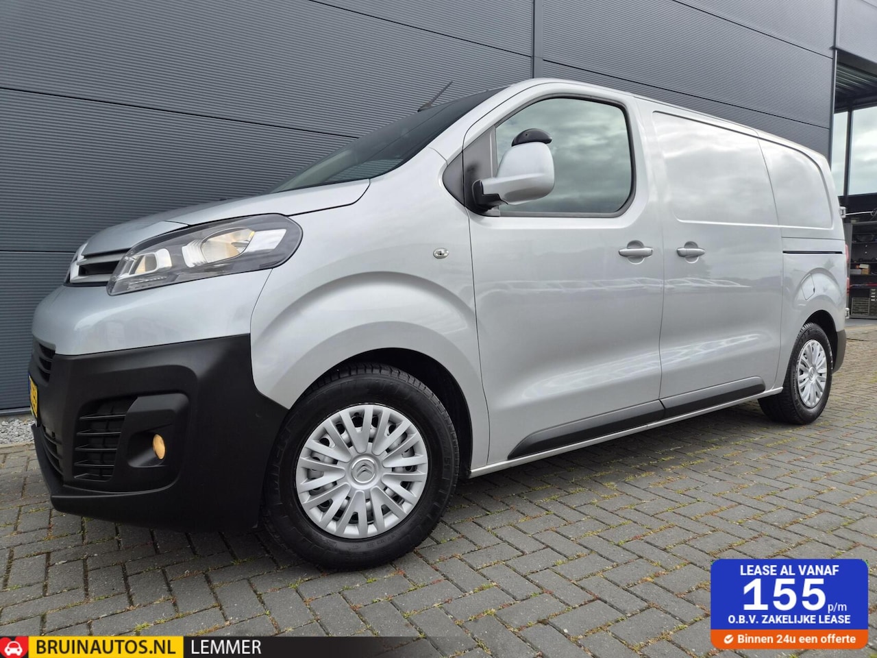Citroën Jumpy - 1.6 BlueHDI Leer Automaat Carplay 2 x electr deuren - AutoWereld.nl