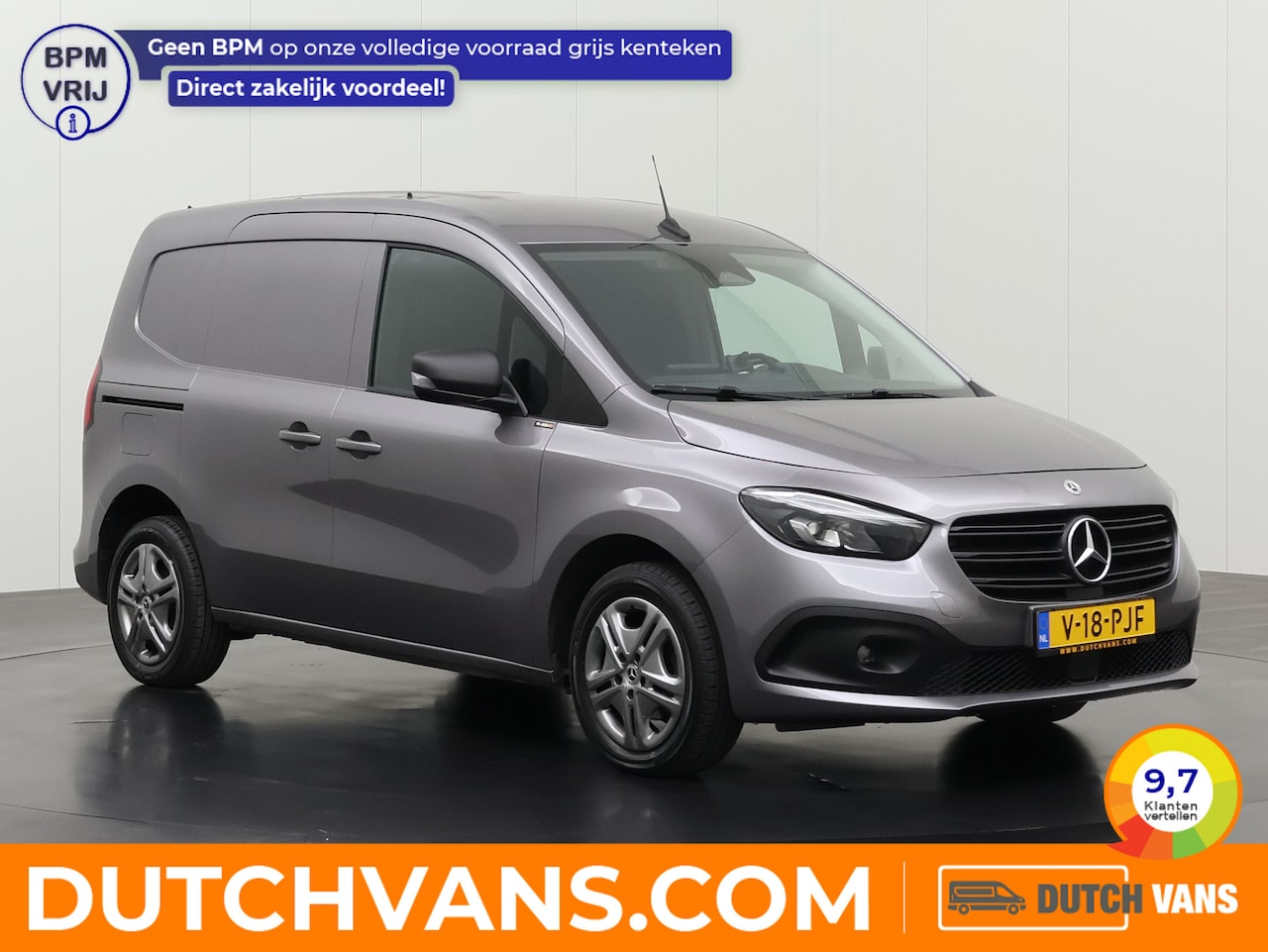 Mercedes-Benz Citan - 112CDi Pro | 3-Zits | Multimedia | Navigatie | Camera | Betimmering | Airco | Cruise - AutoWereld.nl