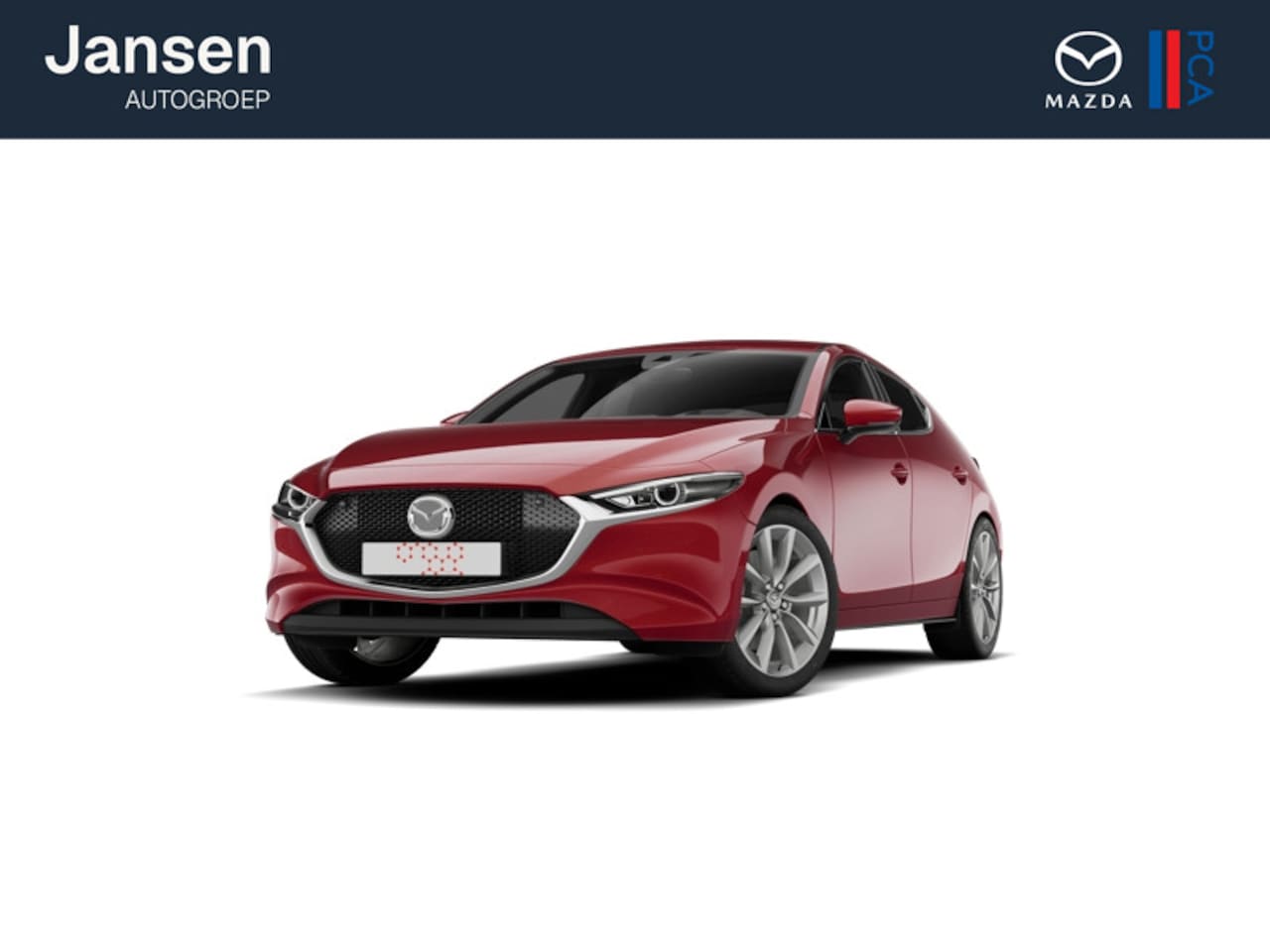 Mazda 3 - Exclusive-Line | 360° View Monitor | 7-inch digitale meterset | Achteruitrijcamera - AutoWereld.nl