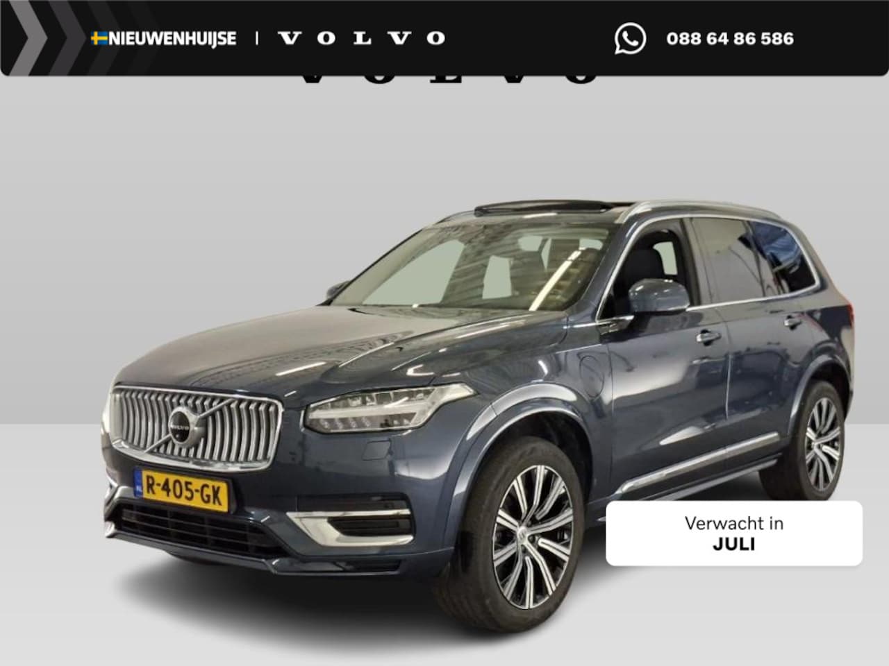 Volvo XC90 - 2.0 T8 Recharge AWD Inscription | Long Range | SOH: 99% | Trekhaak | 360º Camera | Stoel/s - AutoWereld.nl