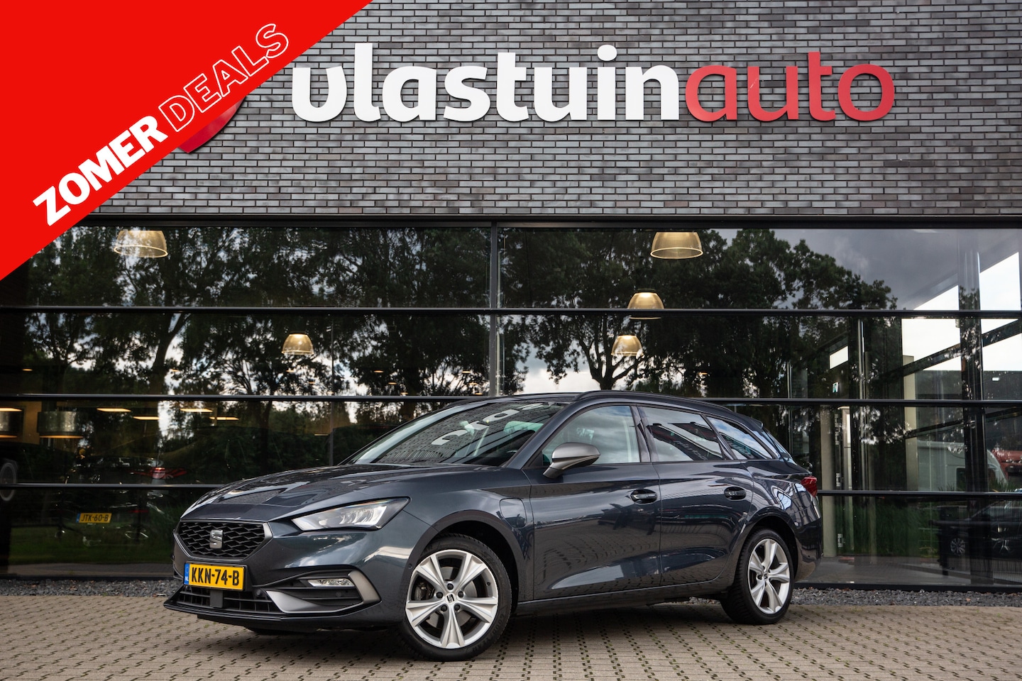 SEAT Leon Sportstourer - 1.4 TSI eHybrid PHEV FR Business Intense 1.4 TSI eHybrid PHEV FR Business Intense , Adap. cruise, Trekhaak, Carplay, - AutoWereld.nl