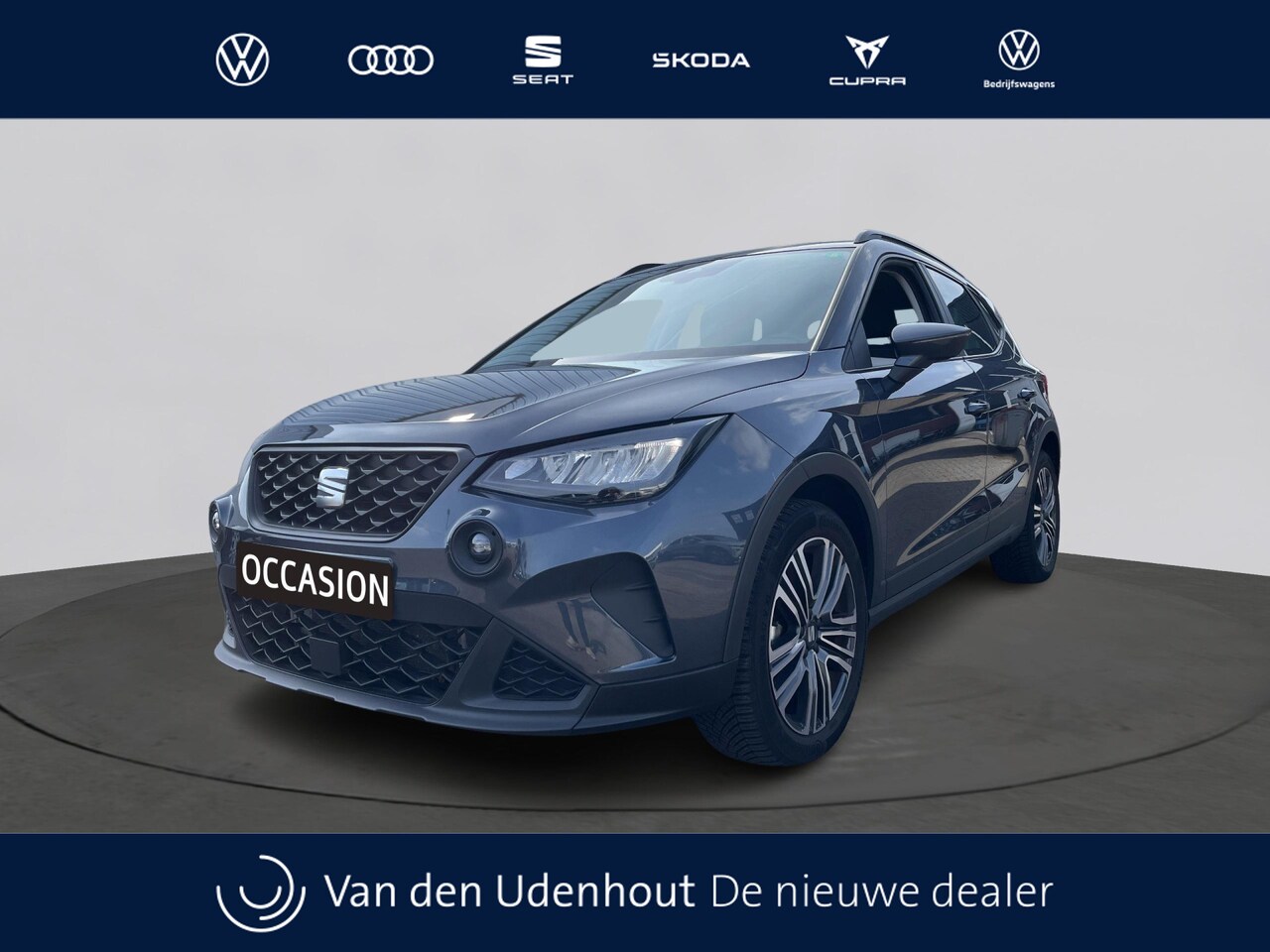 SEAT Arona - 1.0 TSI 110pk DSG Style Business Intense Stoelverwarming | Clima | Pdc | Navigatie - AutoWereld.nl