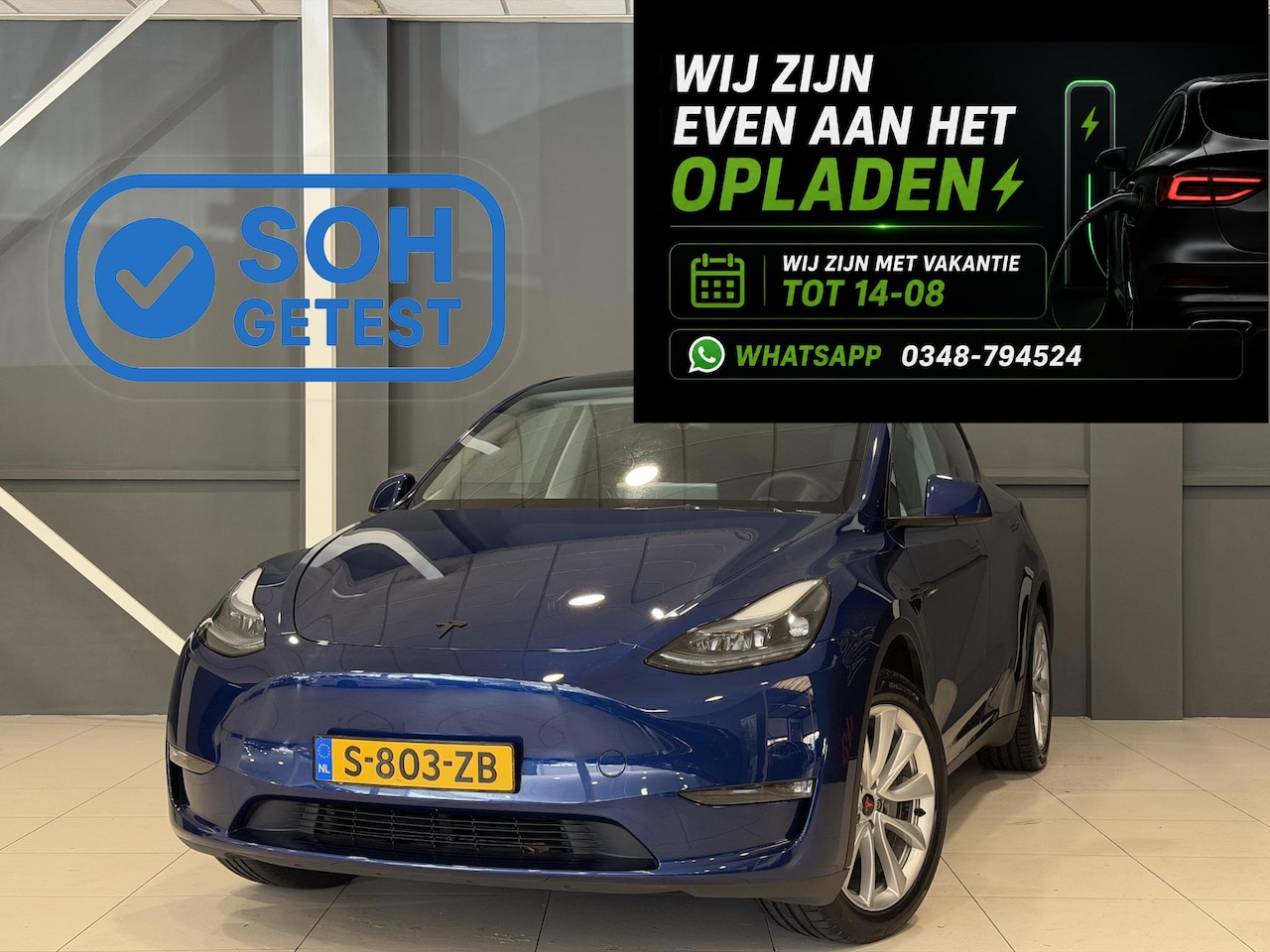 Tesla Model Y - Long Range AWD 75 kWh | Trekhaak | SOH 93,4% | - AutoWereld.nl