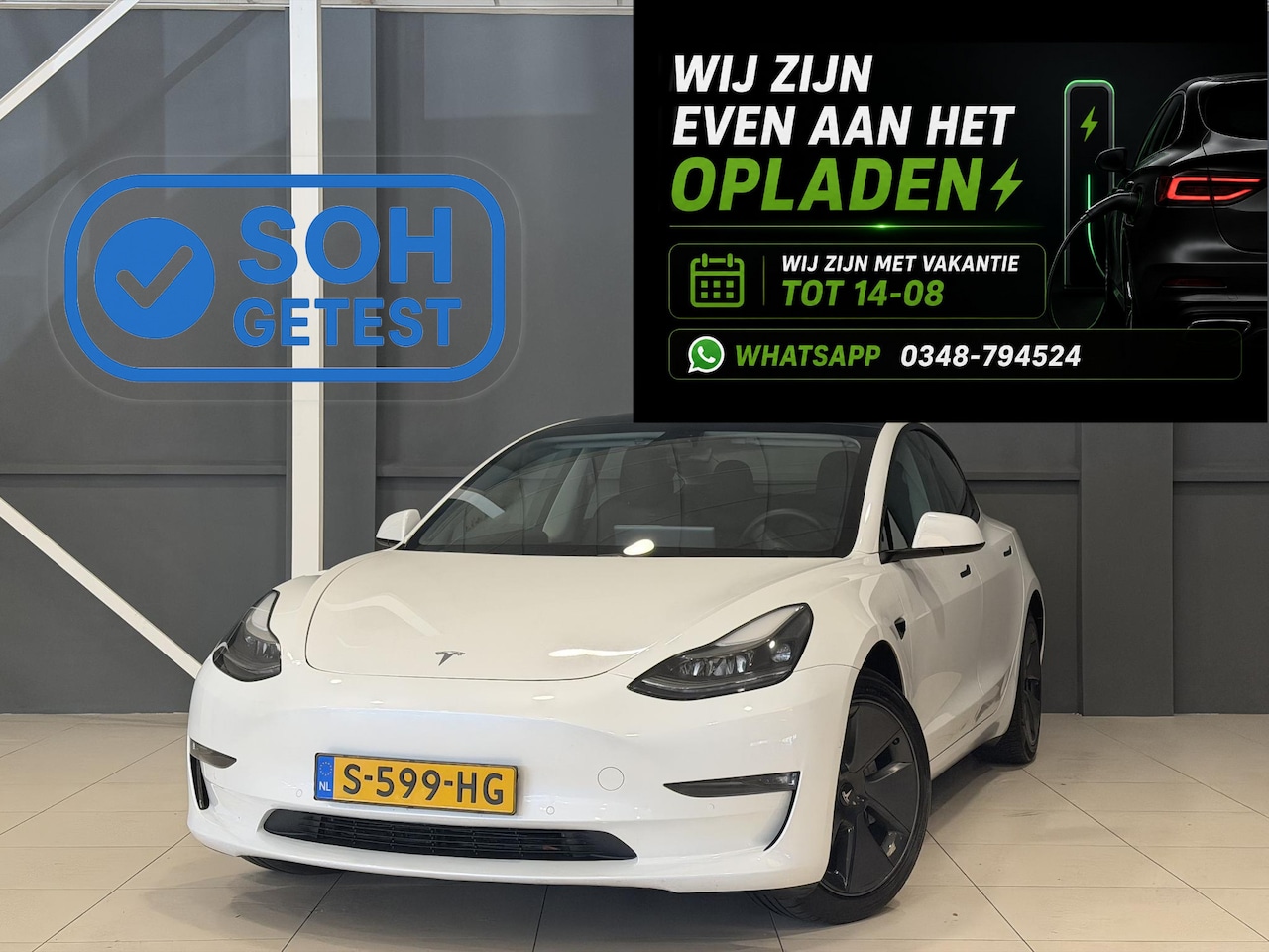 Tesla Model 3 - Long Range RWD Long Range AWD 75 kWh | Autopilot | Trekhaak | SOH 93% | - AutoWereld.nl