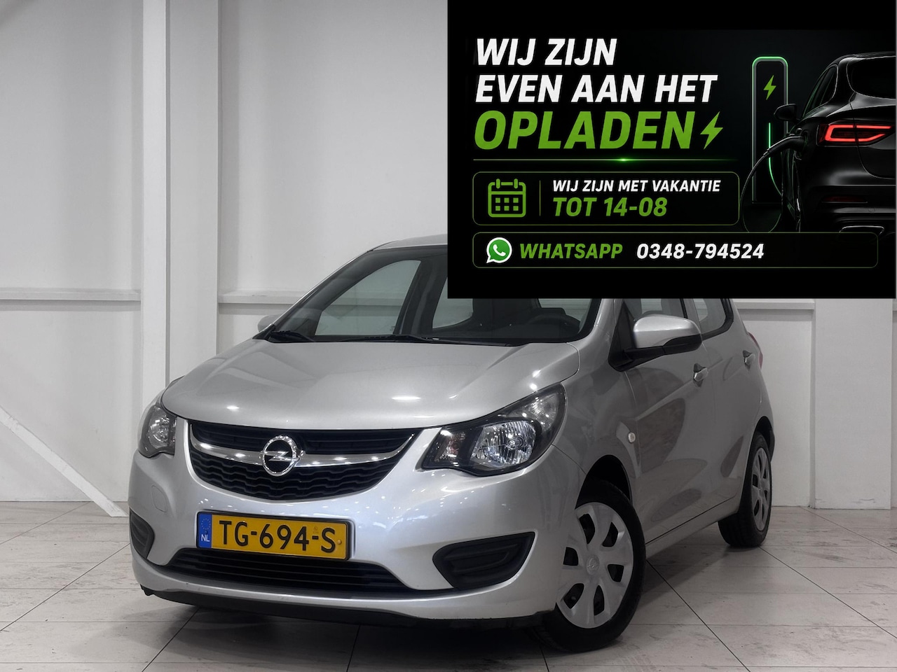 Opel Karl - 1.0 ecoFLEX Edition | Airco | Hoge instap | 5-deurs | - AutoWereld.nl
