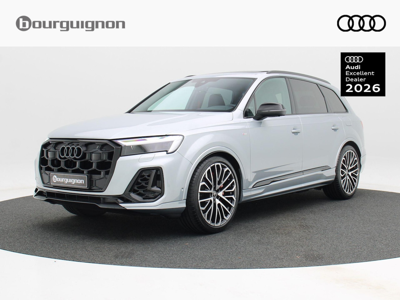Audi Q7 - Pro Line S 55 TFSI e | 394 PK | Valcona Leder | Matrix Led | Panoramadak | B&O 3D | Vierw - AutoWereld.nl