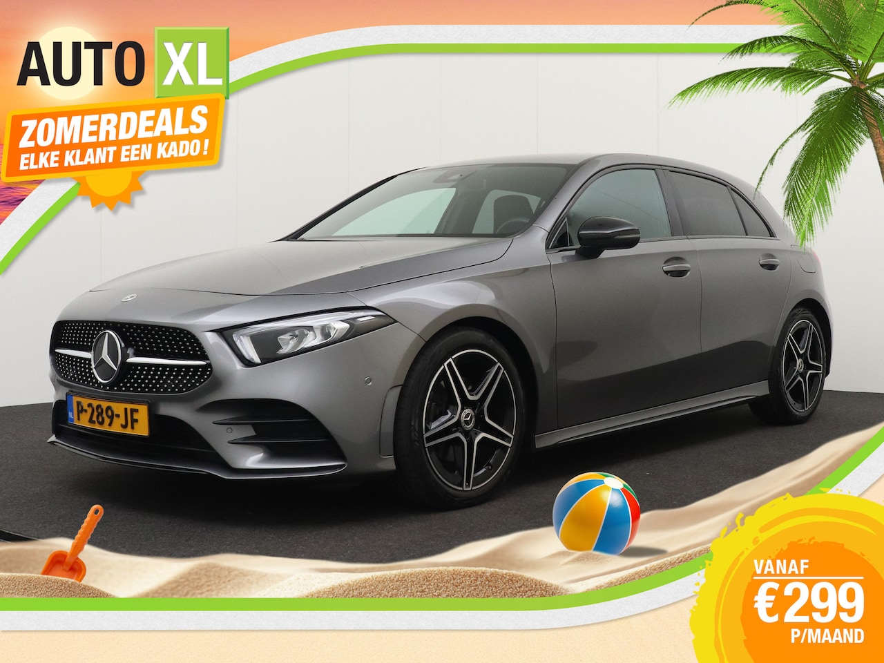Mercedes-Benz A-klasse - 180 Aut. AMG Night-Pack Camera 18'LMV Sfeerverlichting - AutoWereld.nl