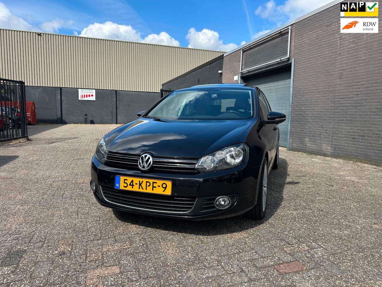 Volkswagen Golf - 1.4 TSI Highline Aut. Clima Cruise Navi Dak LM-Wielen APK NAP. - AutoWereld.nl