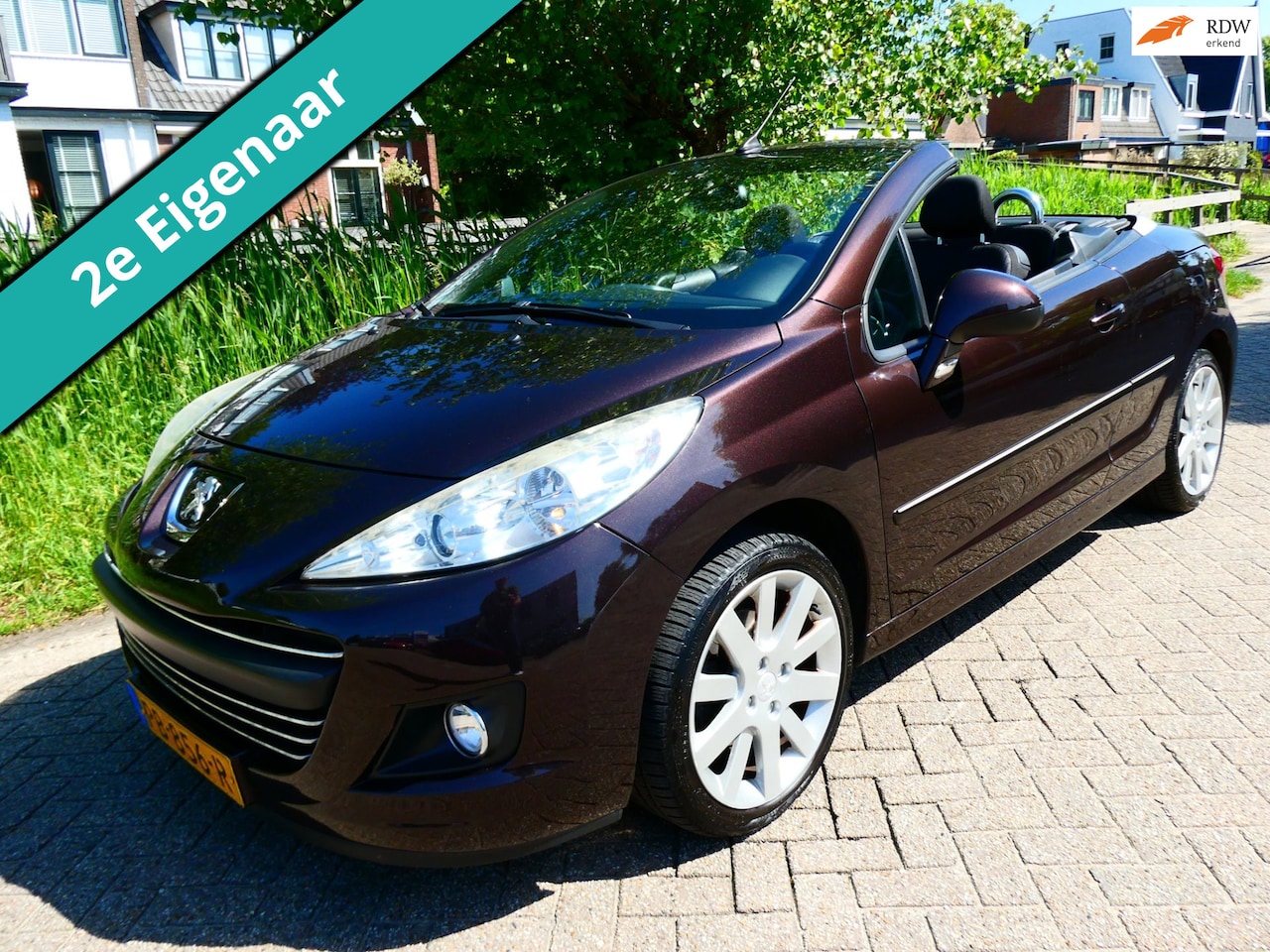 Peugeot 207 CC - 1.6 VTi 120pk Clima Cruise Navi 100.000km Historie - AutoWereld.nl