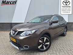 Nissan Qashqai - 1.6 N-Connecta 164pk Trekhaak 360Cam Pano PDC v+a Stoelverw