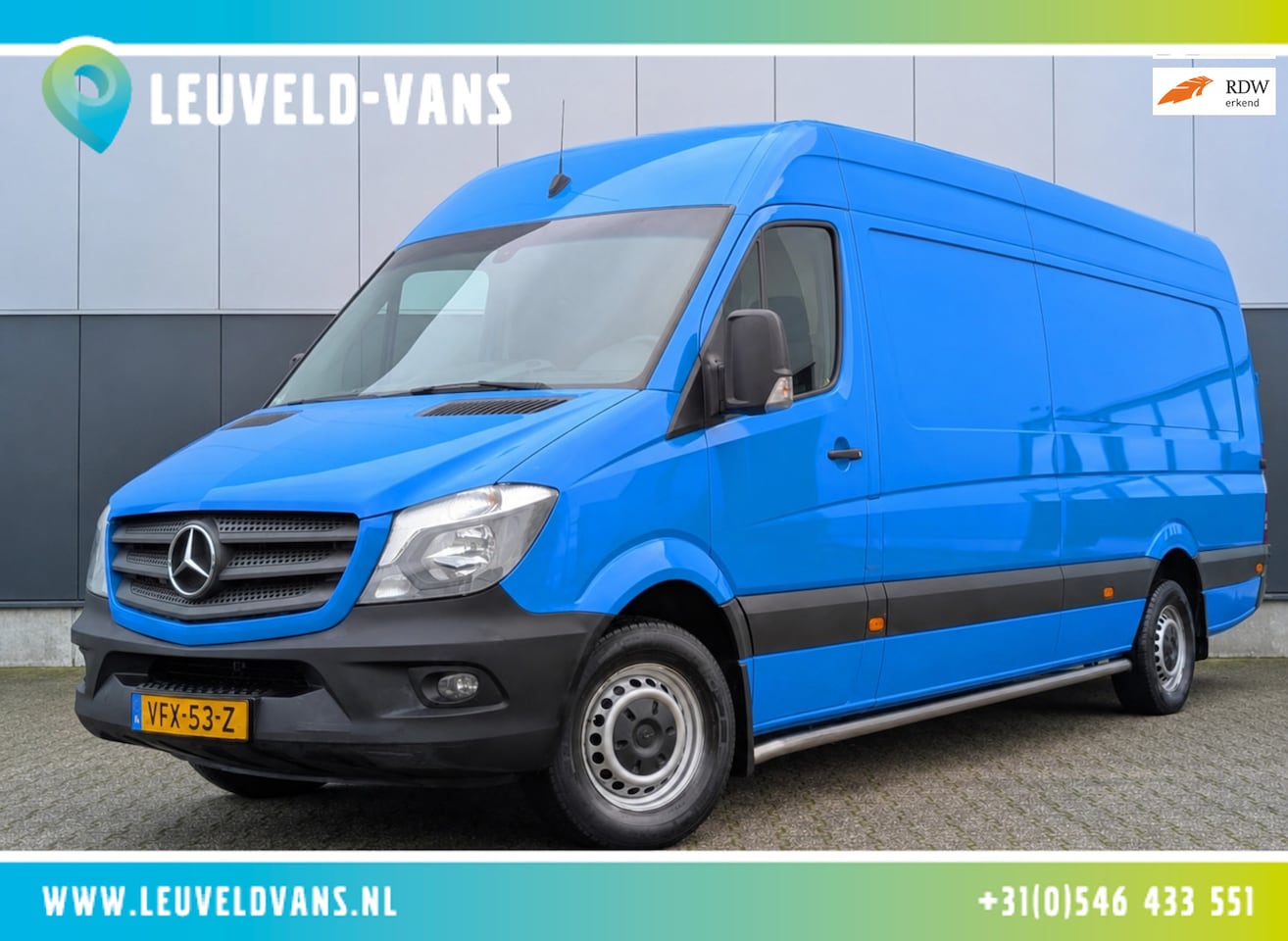 Mercedes-Benz Sprinter - 319 3.0 V6 AUTOMAAT AIRCO CRUISE LUCHTVERING L4H2 ALARM COMPRESSOR - AutoWereld.nl