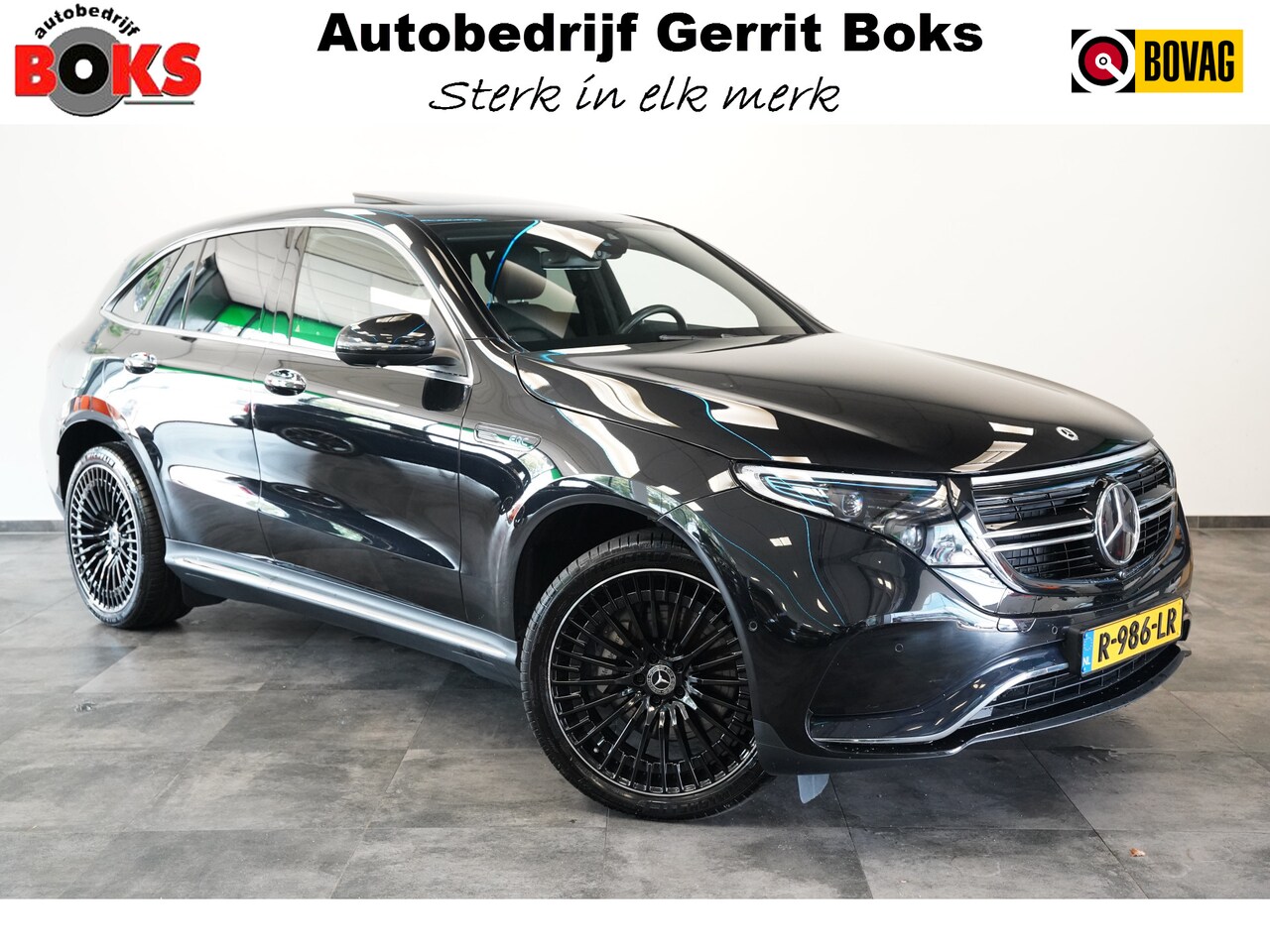 Mercedes-Benz EQC - 400 4MATIC AMG Line 80 kWh LED Stoelverw (voor+achter) Widescreen ACC - AutoWereld.nl